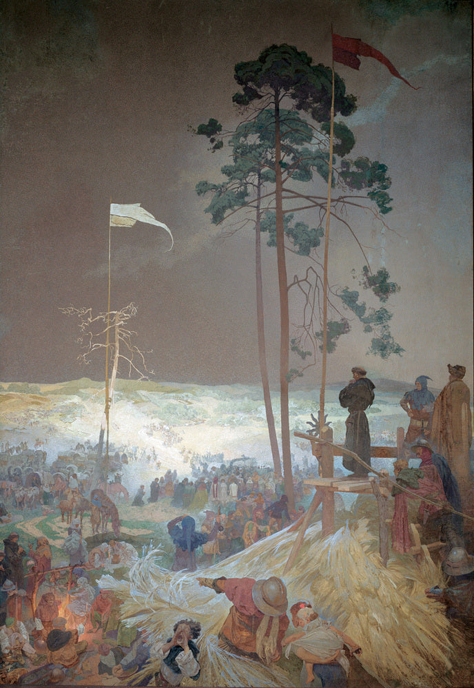 Údržba v Křížkách - Alphonse Mucha