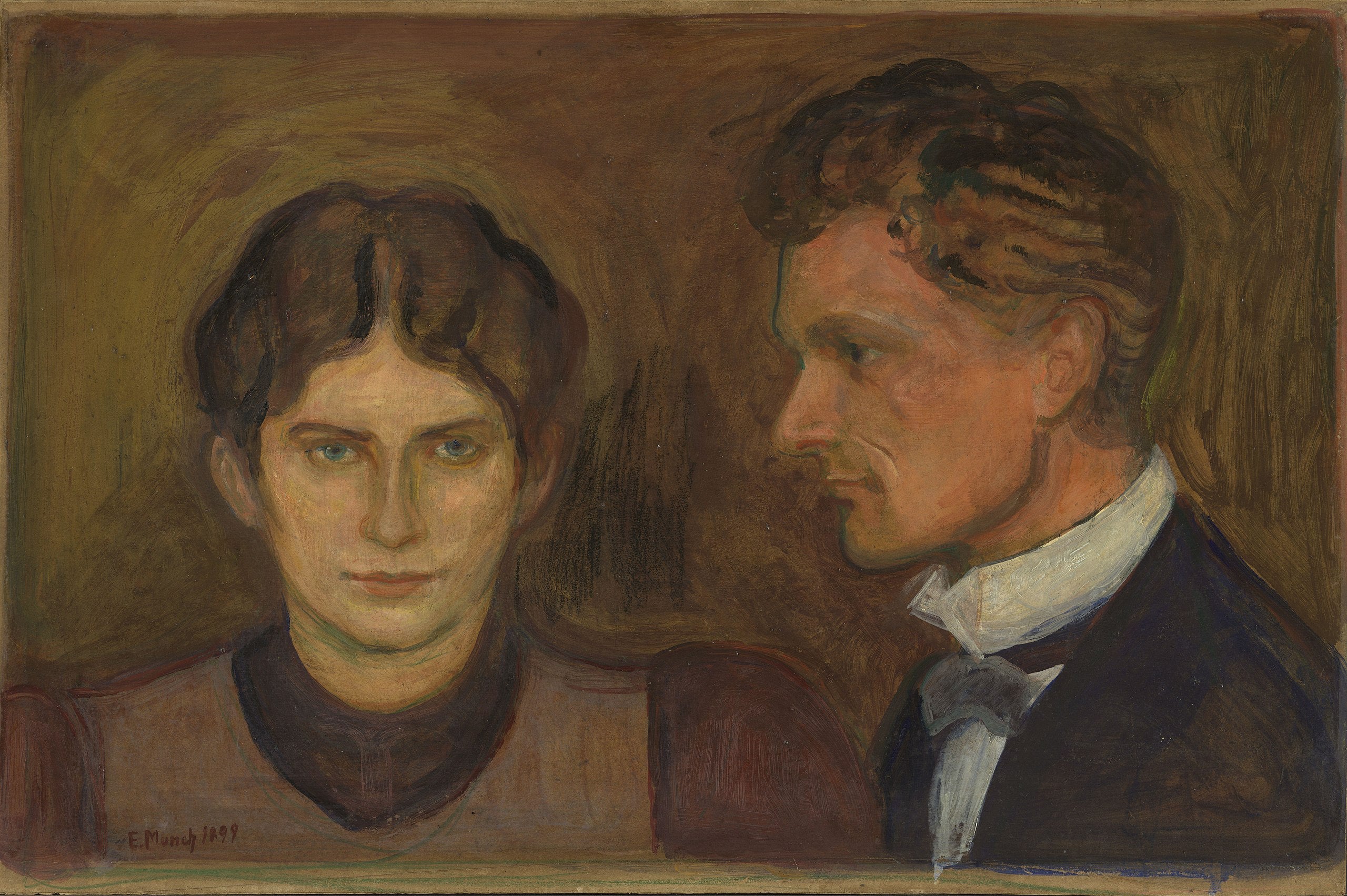 Aase a Harald Nørregaard - Edvard Munch