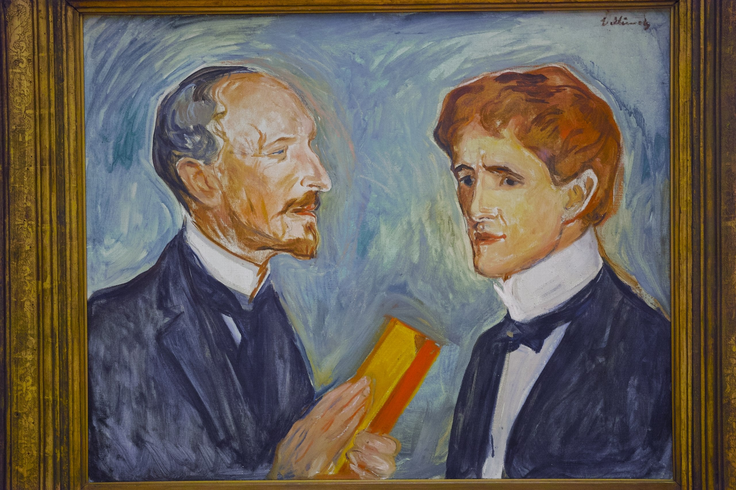 Albert Kollmann a Sten Drewsen - Edvard Munch