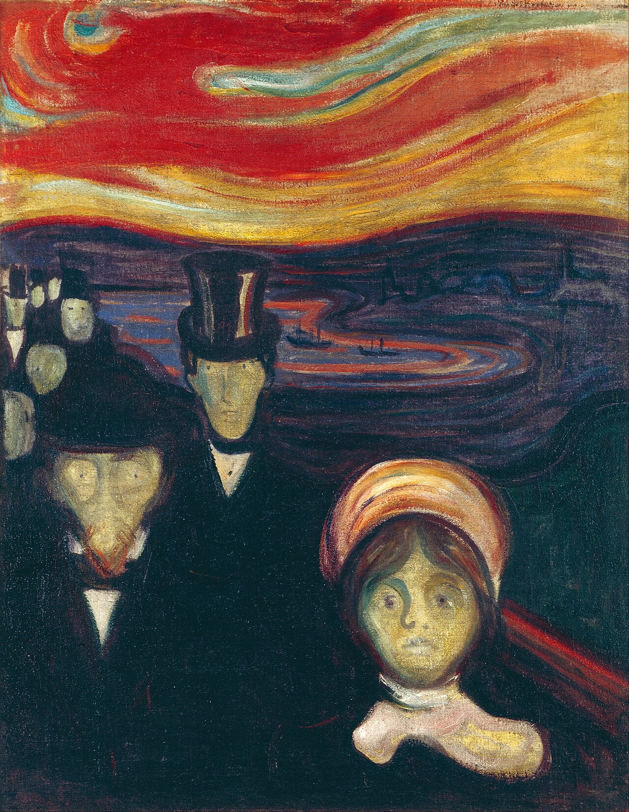 Úzkost - Edvard Munch