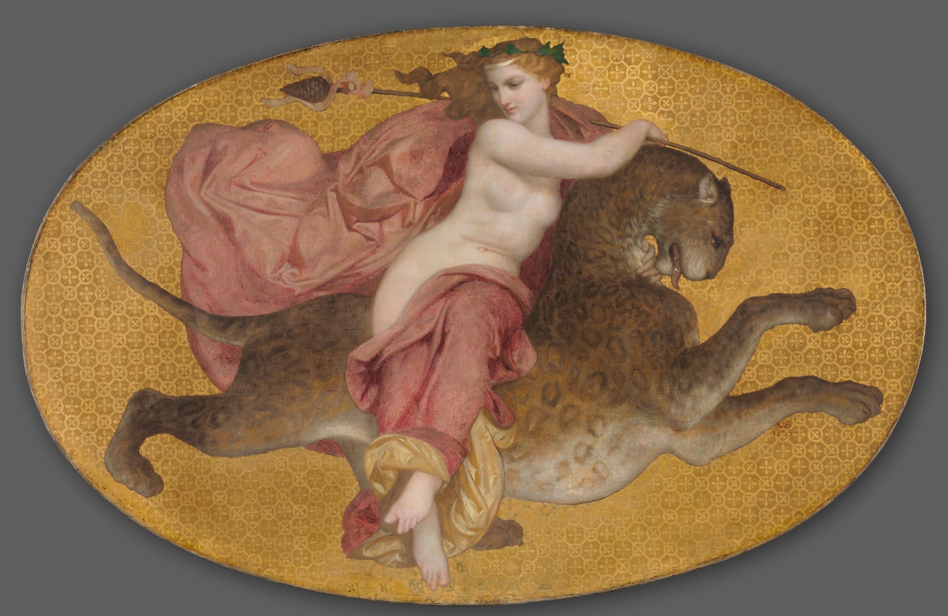 Bacchante na panterovi - Bouguereau