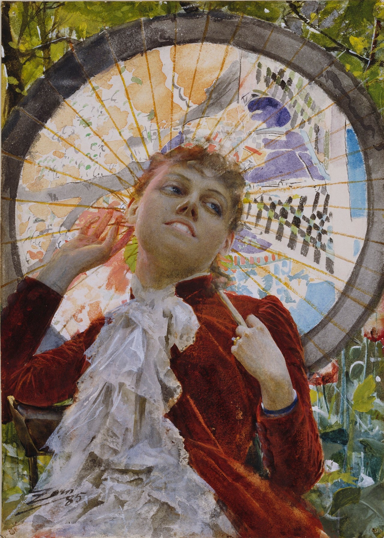 Châteaux en Espagne - Anders Zorn
