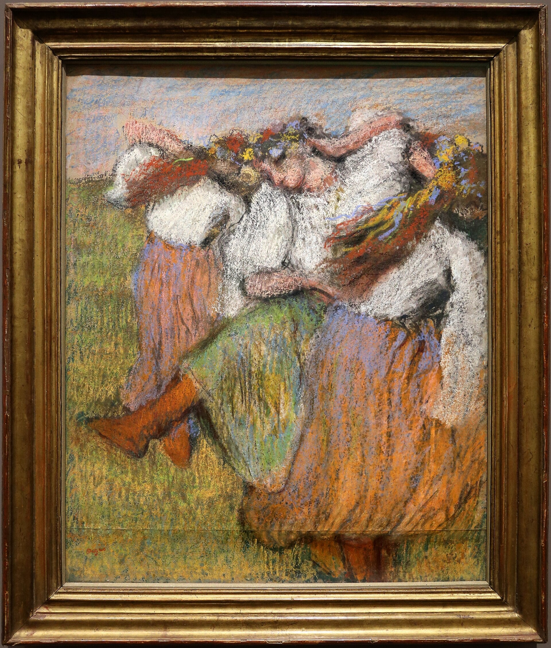 Ukrajinští tanečníci - Edgar Degas