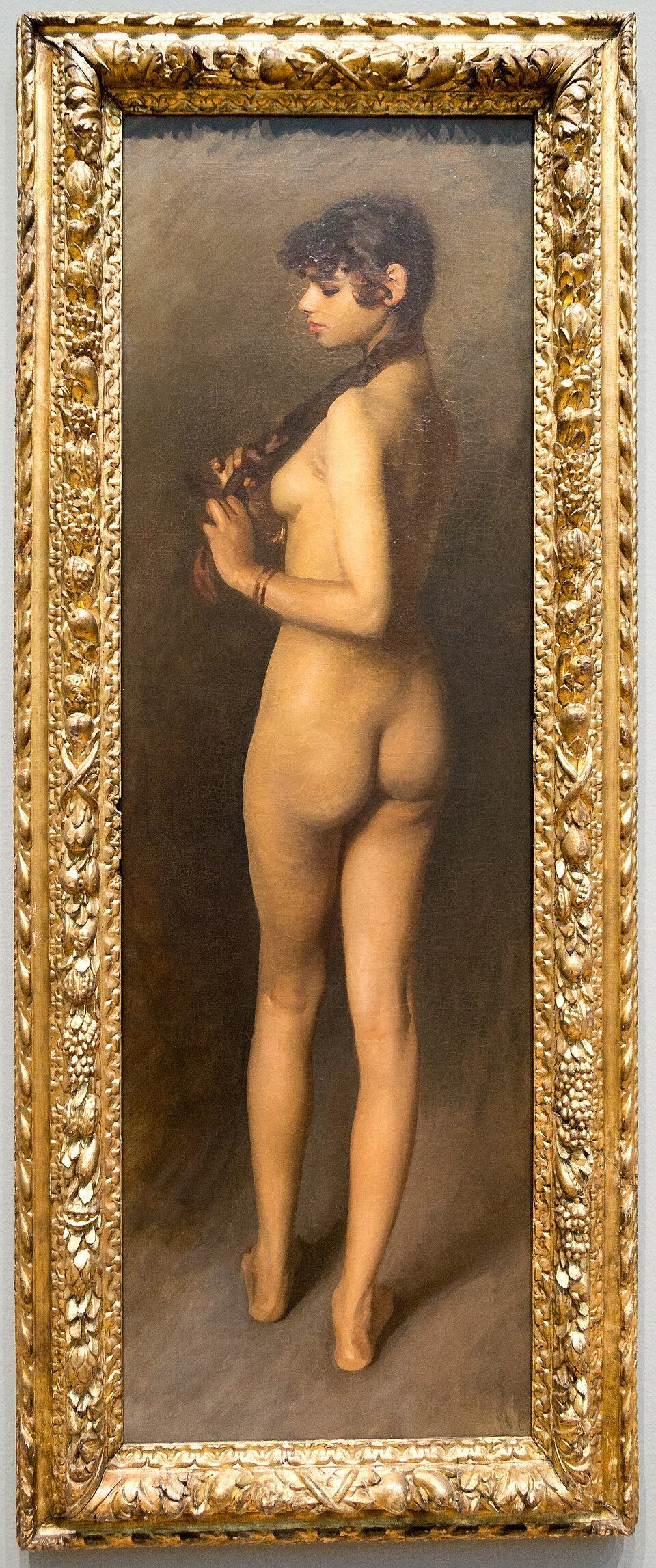 Nahá egyptská dívka - John Singer Sargent