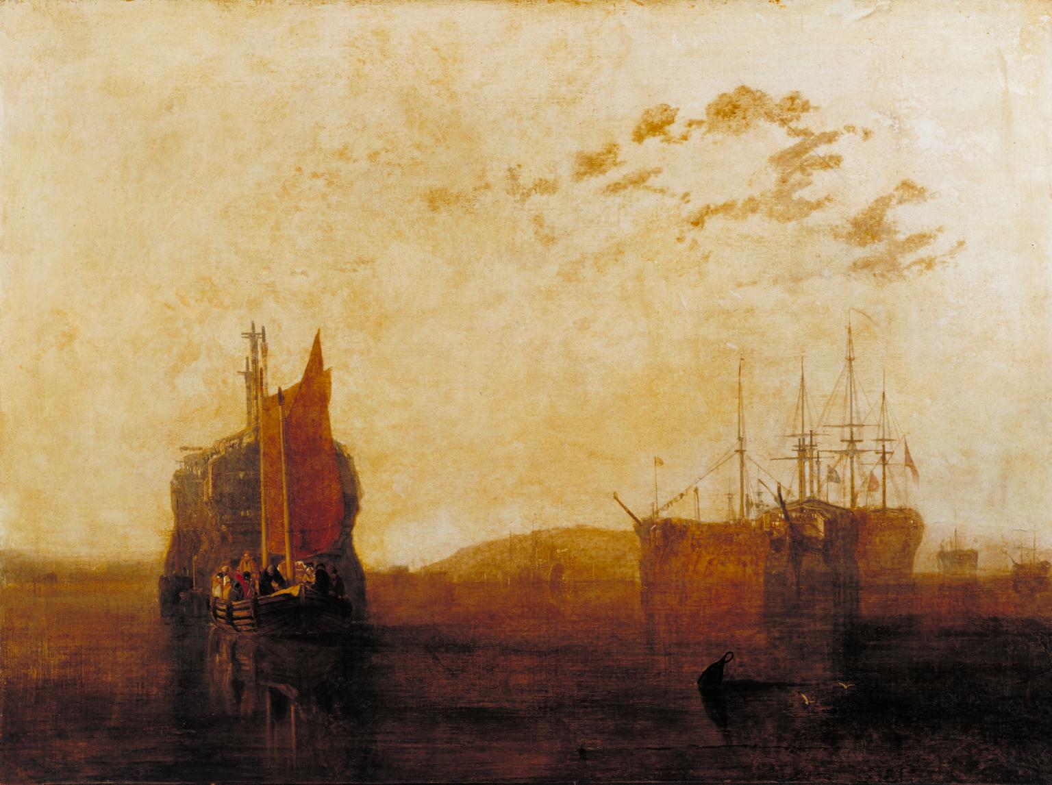 Hulky v Tamaru - J. M. W. Turner