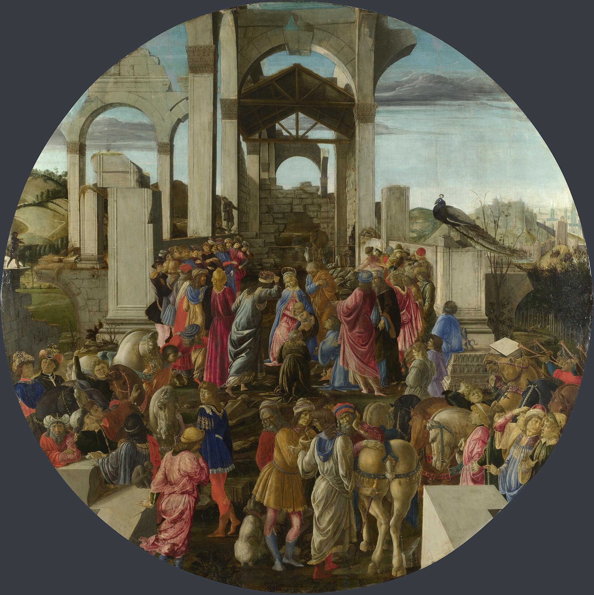 Adorace mudrců - Sandro Botticelli