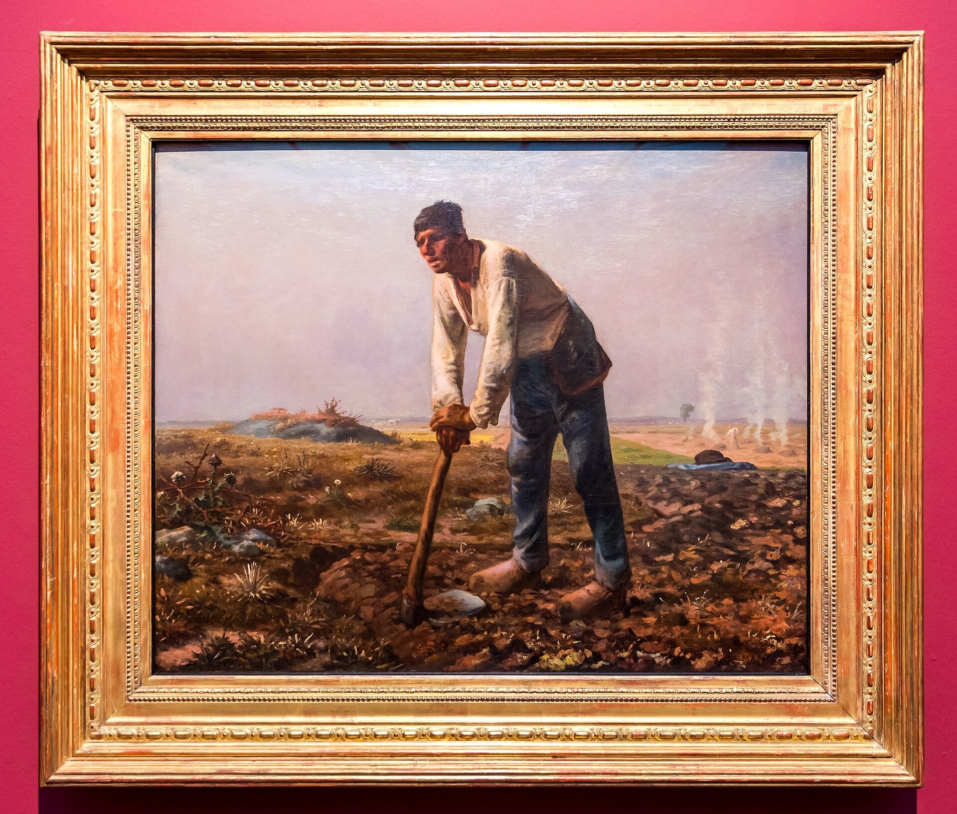 L'Homme à la houe  - Jean-François Millet