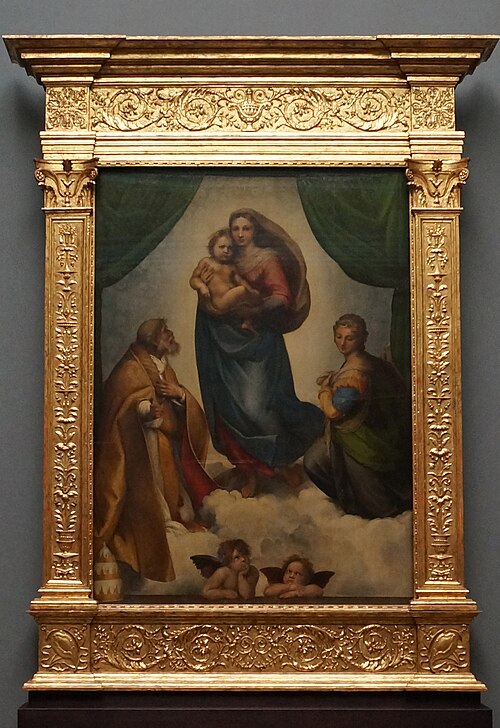 Sixtinská Madona - Raffael Sanzio