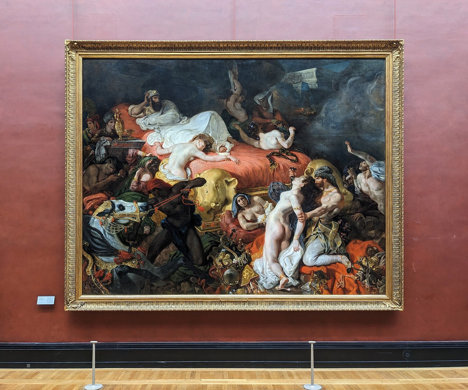 Smrt Sardanapala - Eugène Delacroix