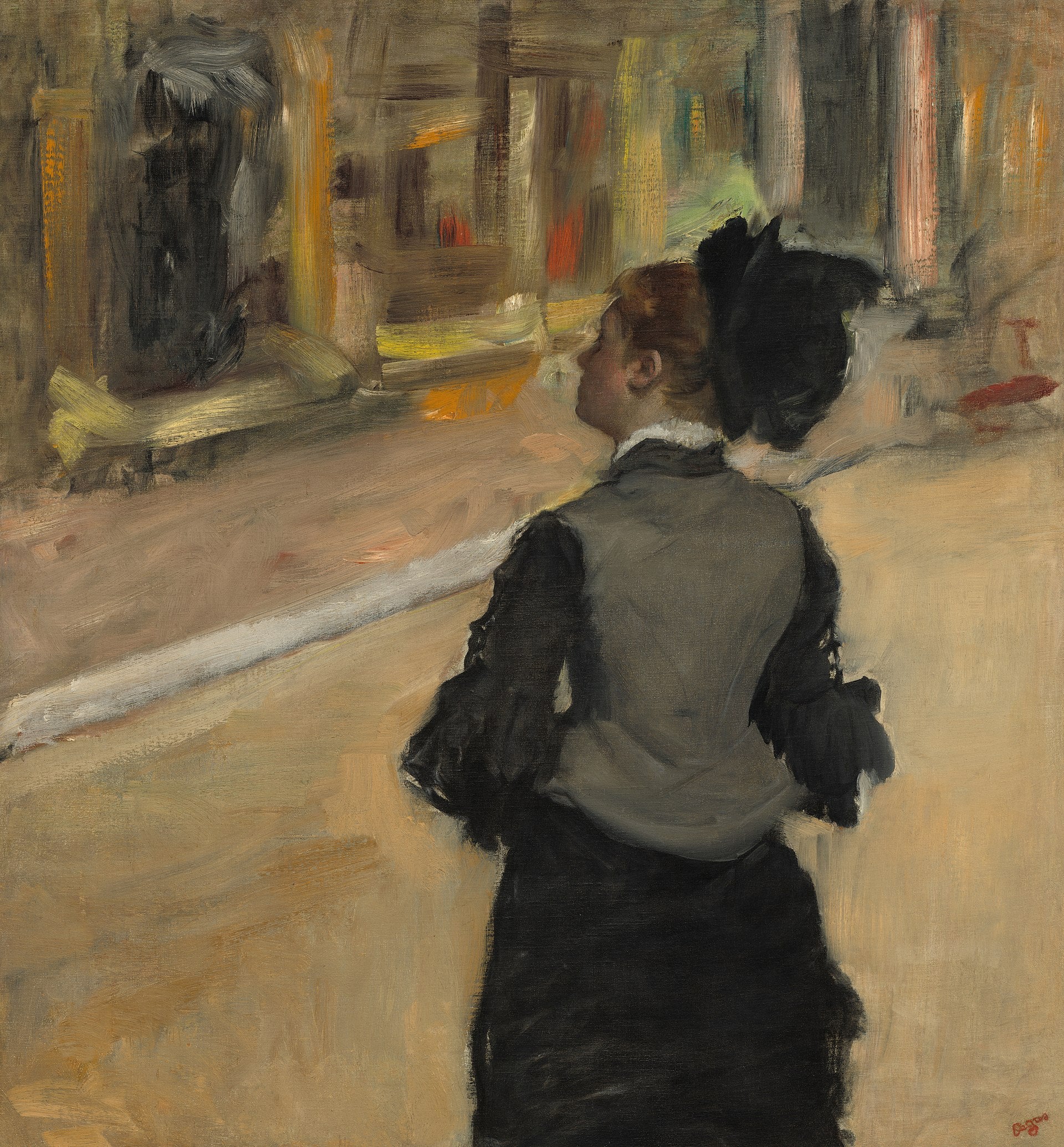 Návštěva muzea - Edgar Degas