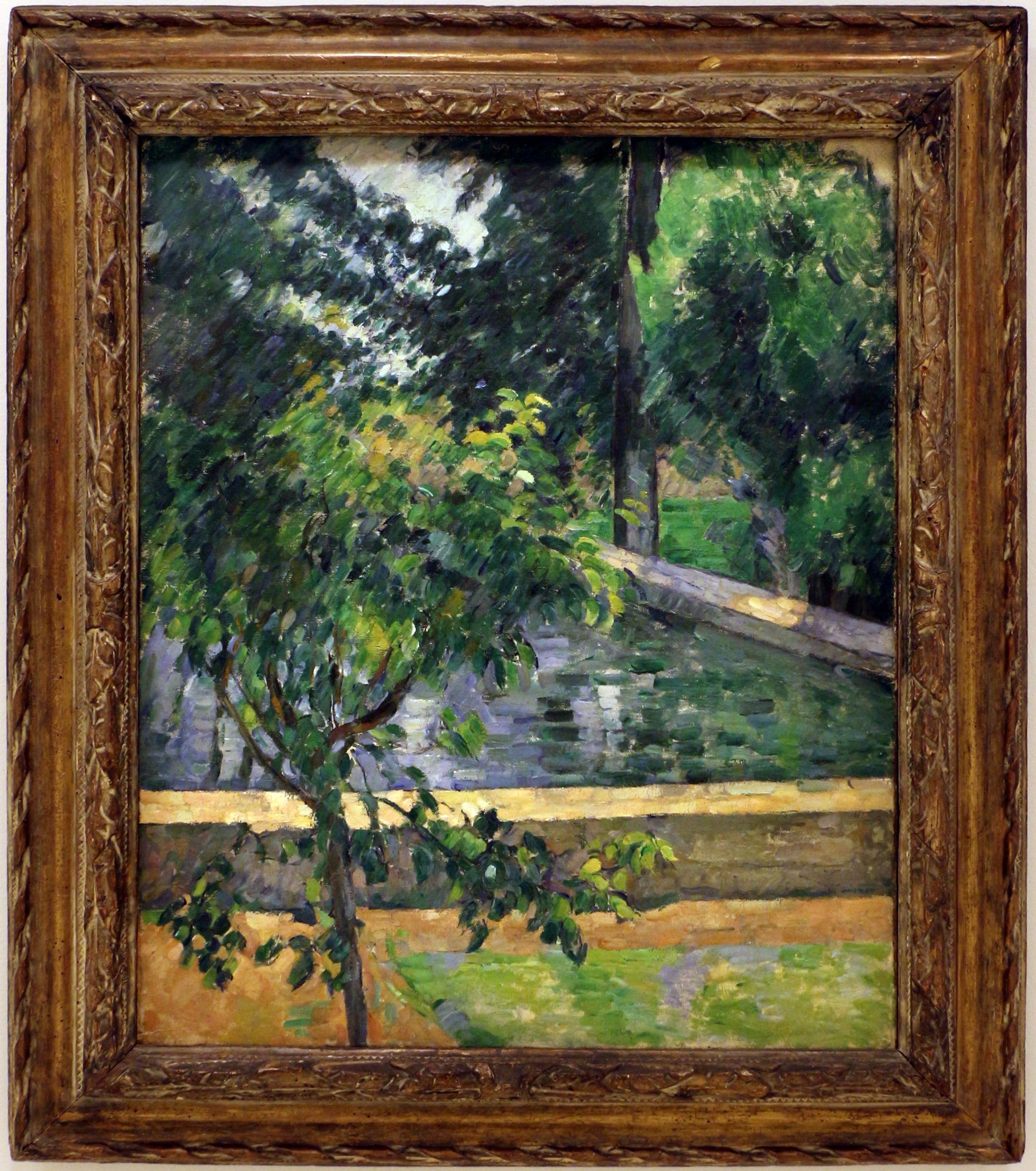 Jezírko Jas de Bouffan - Paul Cézanne