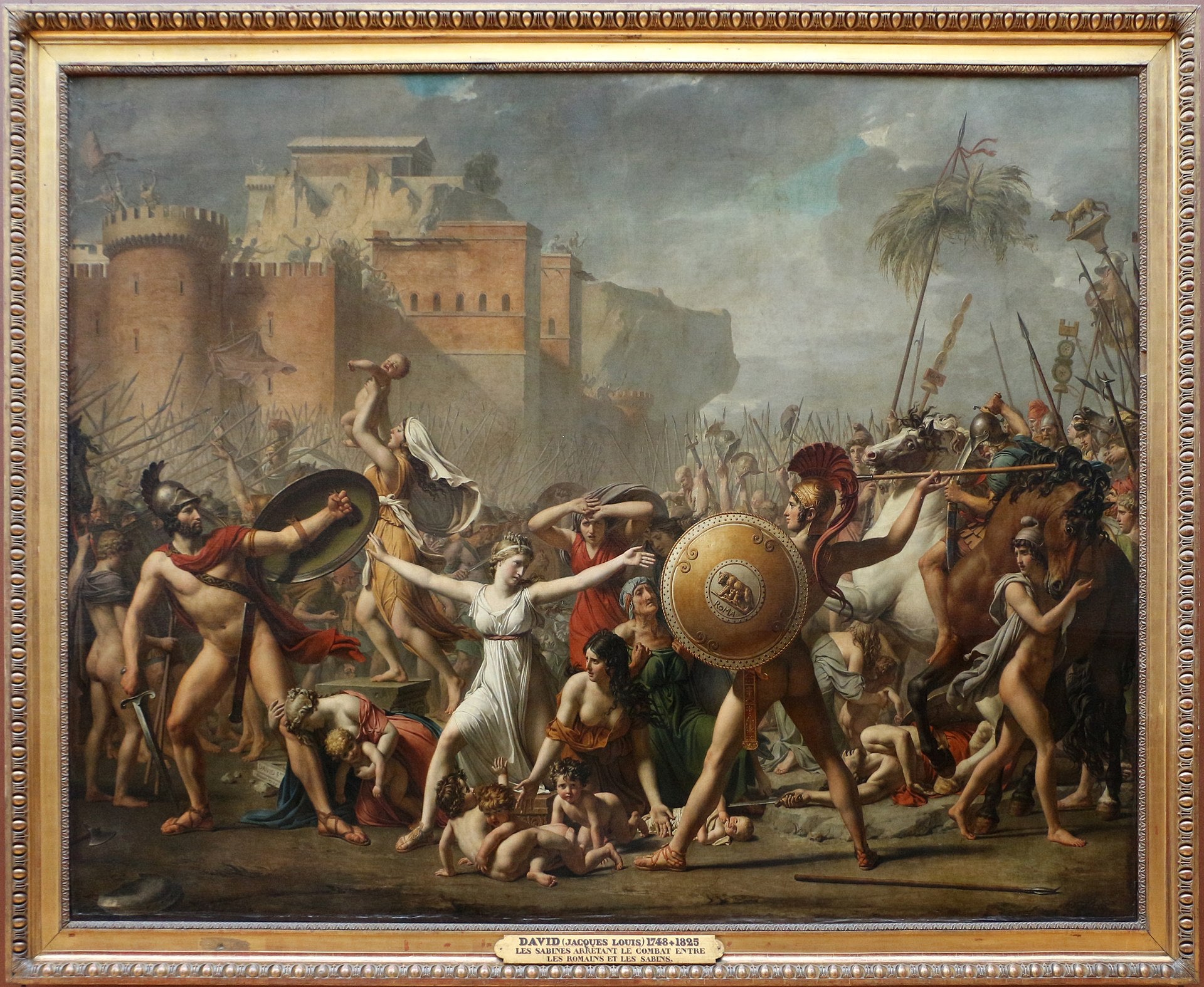 Sabinky - Jacques-Louis David