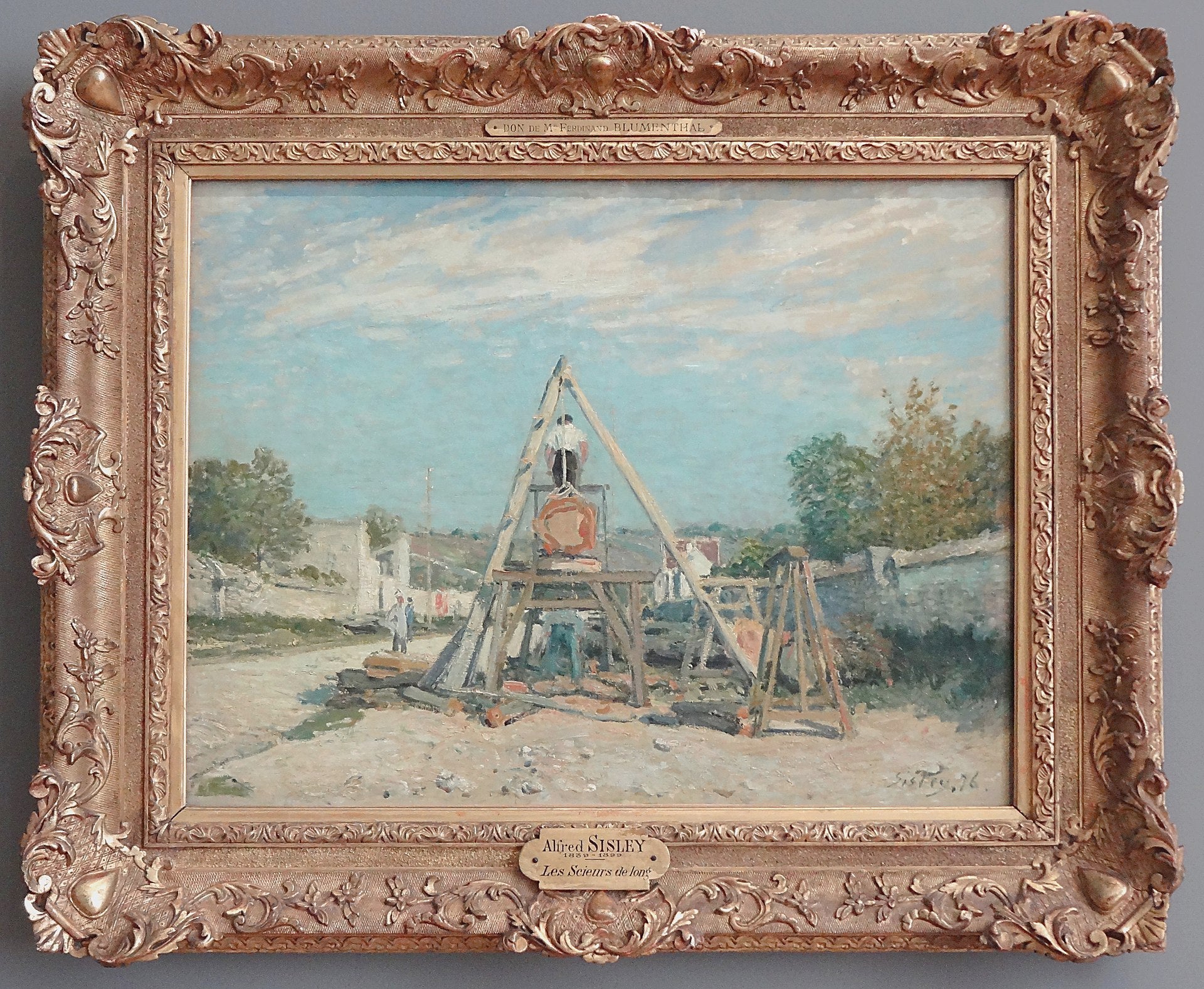 Dlouhý řez - Alfred Sisley