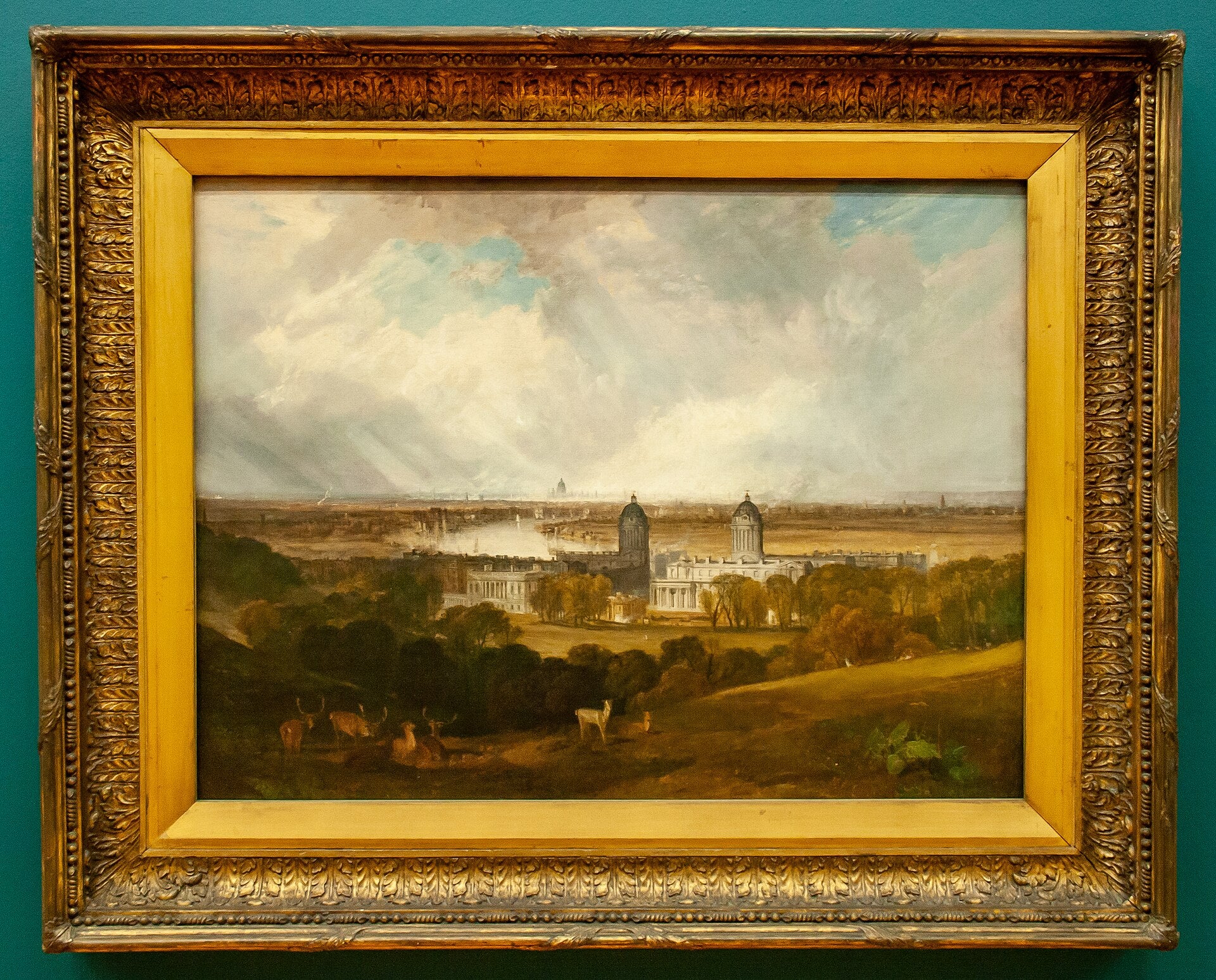 Londýn z Greenwich Parku - J. M. W. Turner