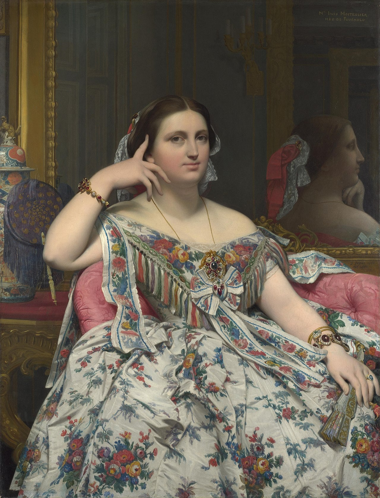 Paní Moitessierová - Jean-Auguste-Dominique Ingres