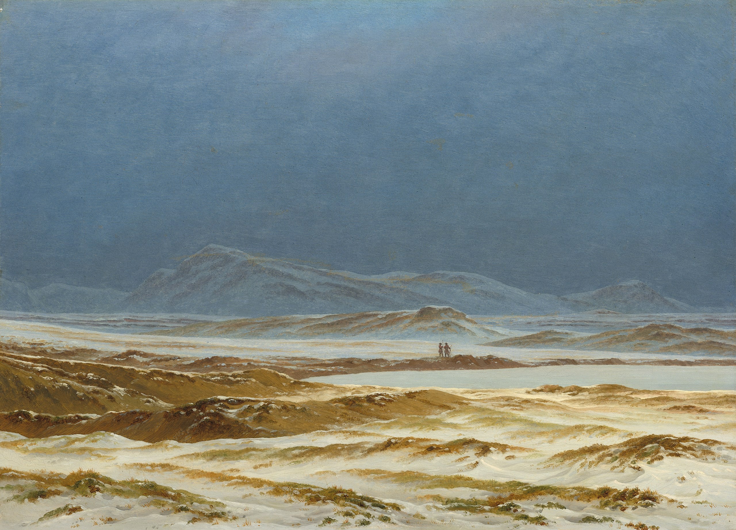 Severská krajina, jaro - Caspar David Friedrich