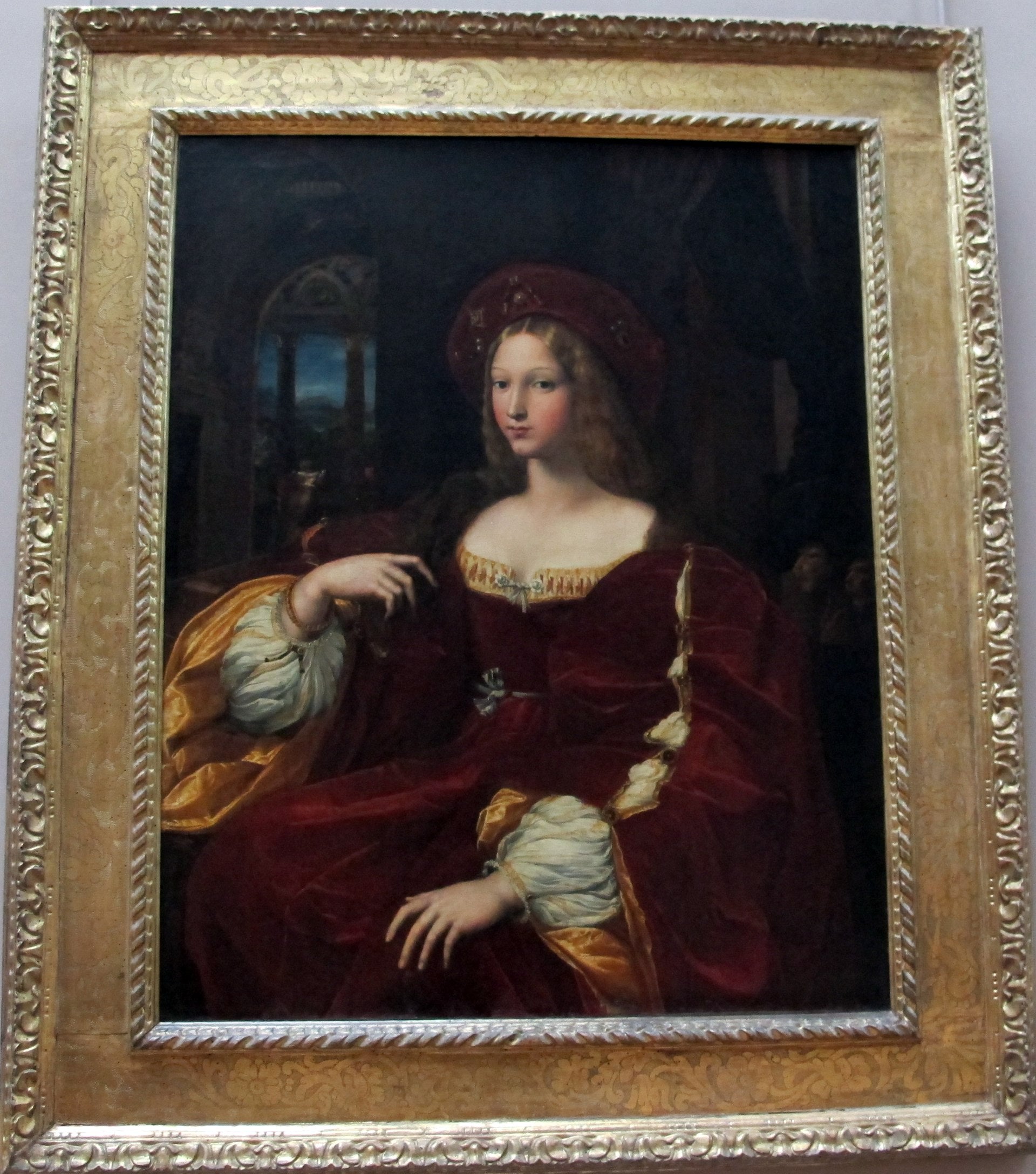 Portrét Isabelle de Requesens, viceroyny Neapole - Raffael Santi