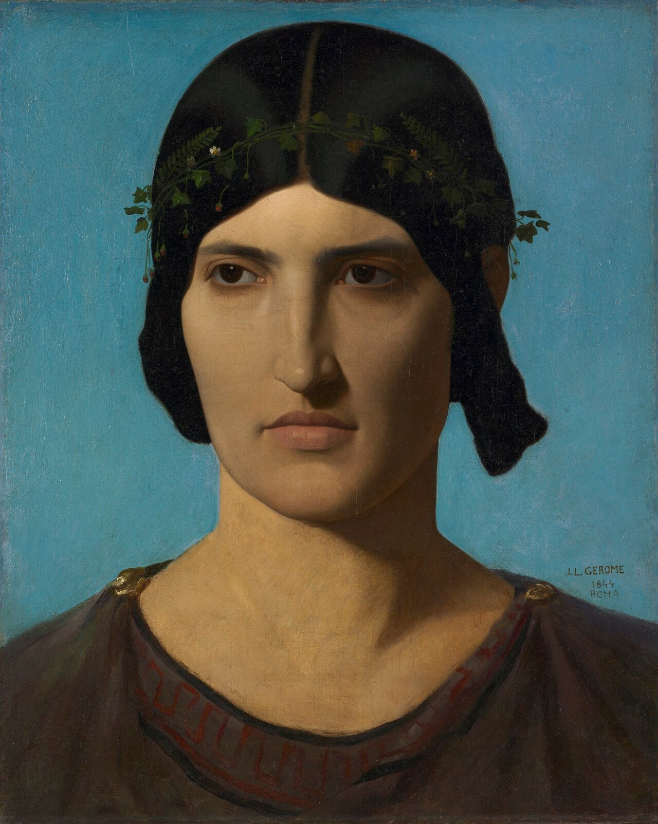 Portrét Římanky - Jean-Léon Gérôme