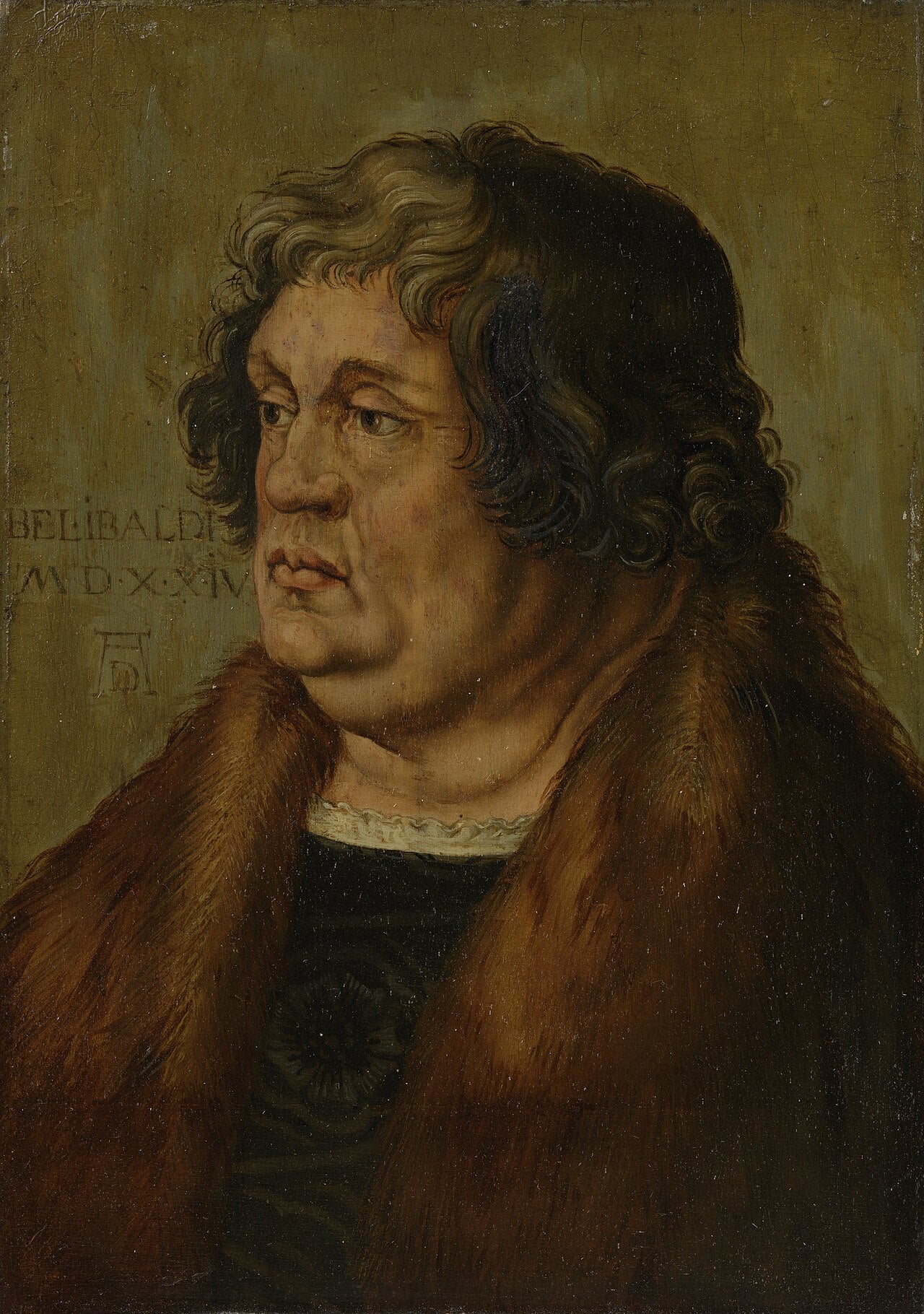 Portrét Willibalda Pirckheimera - Albrecht Dürer