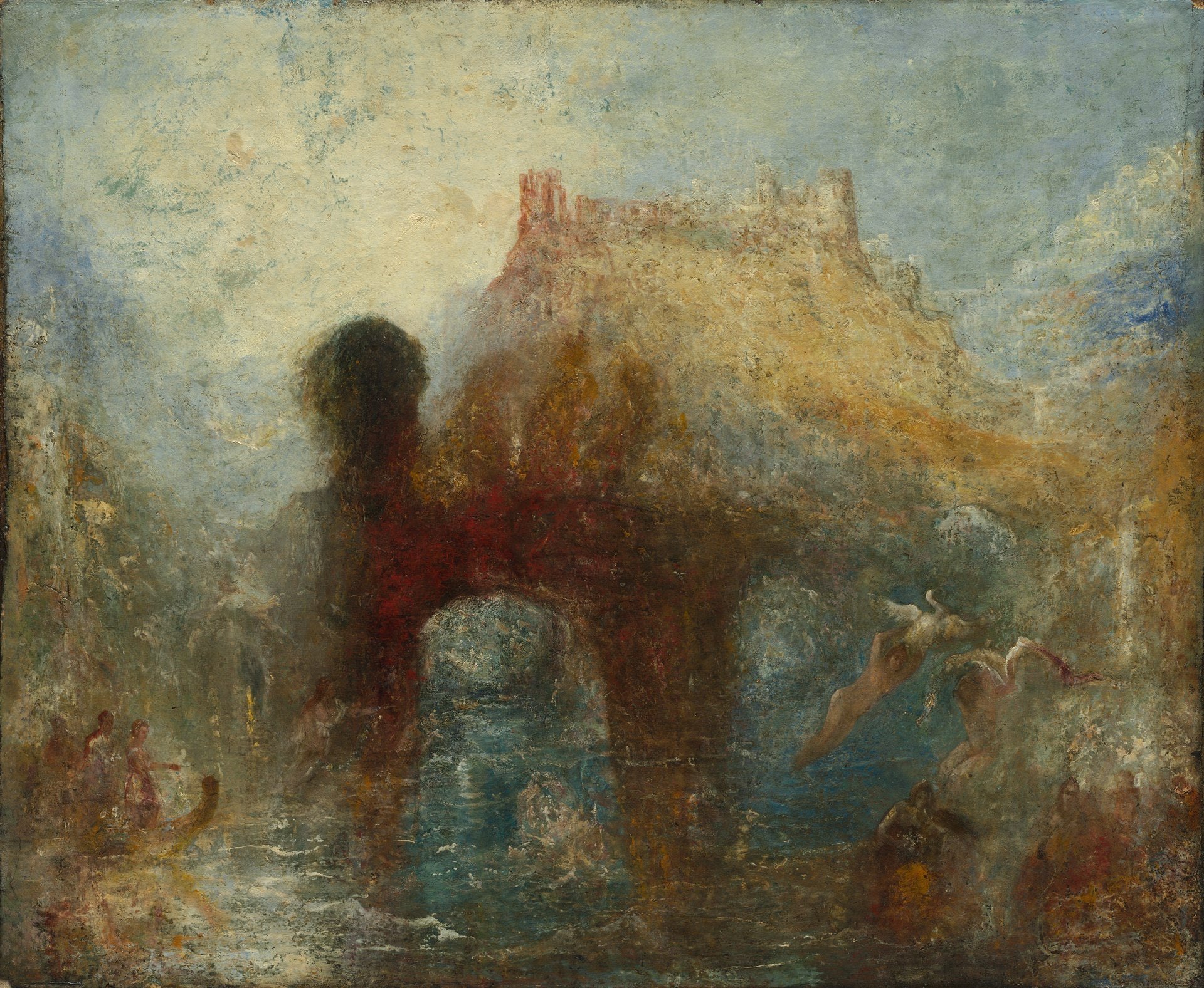 Reproduction du tableau « Queen Mab's Cave - J. M. W. Turner » par Alpha Reproduction en peinture à l’huile