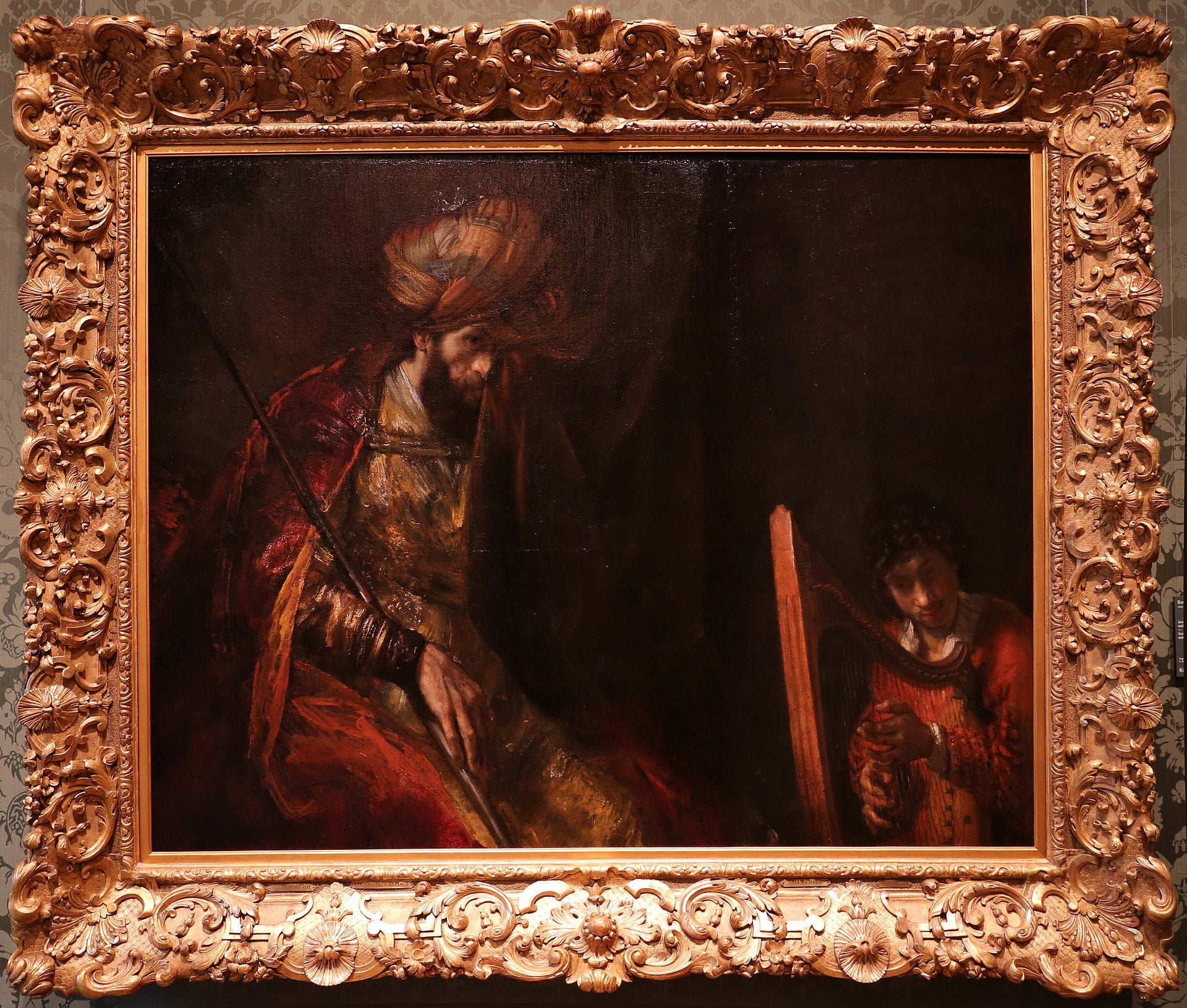Saul a David - Rembrandt