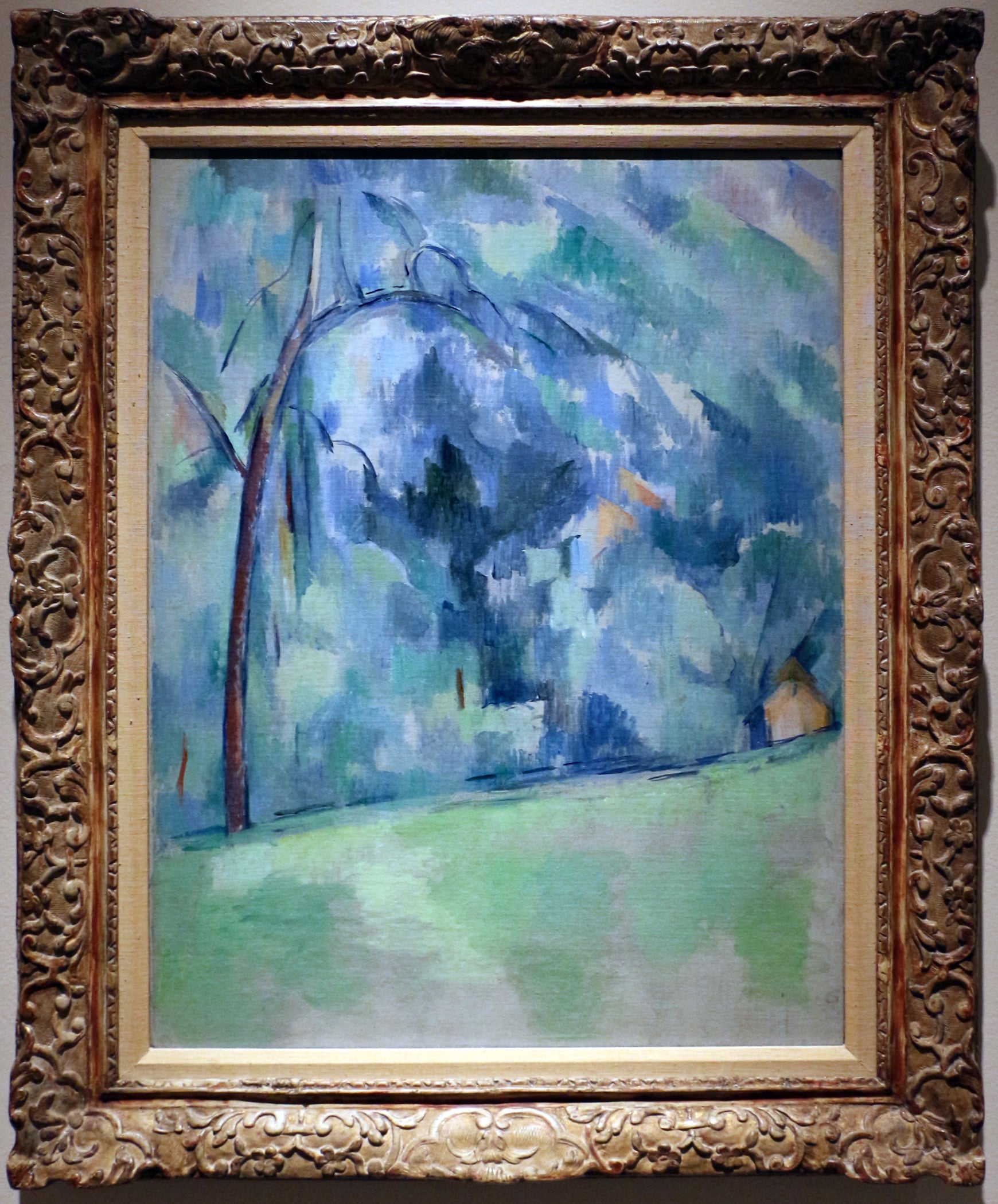 Provensálský podrost - Paul Cézanne