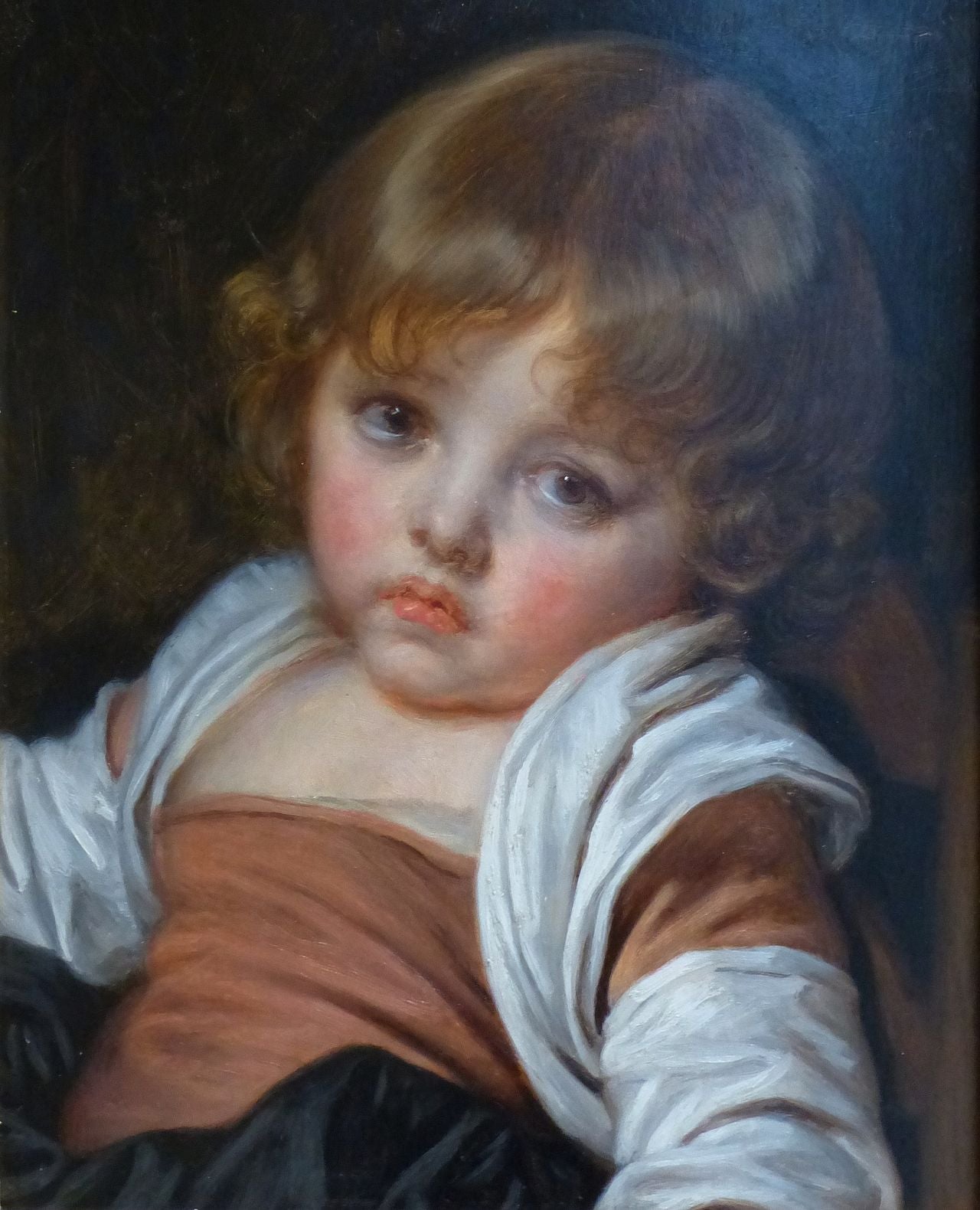 Une fillette - Jean-Baptiste Greuze