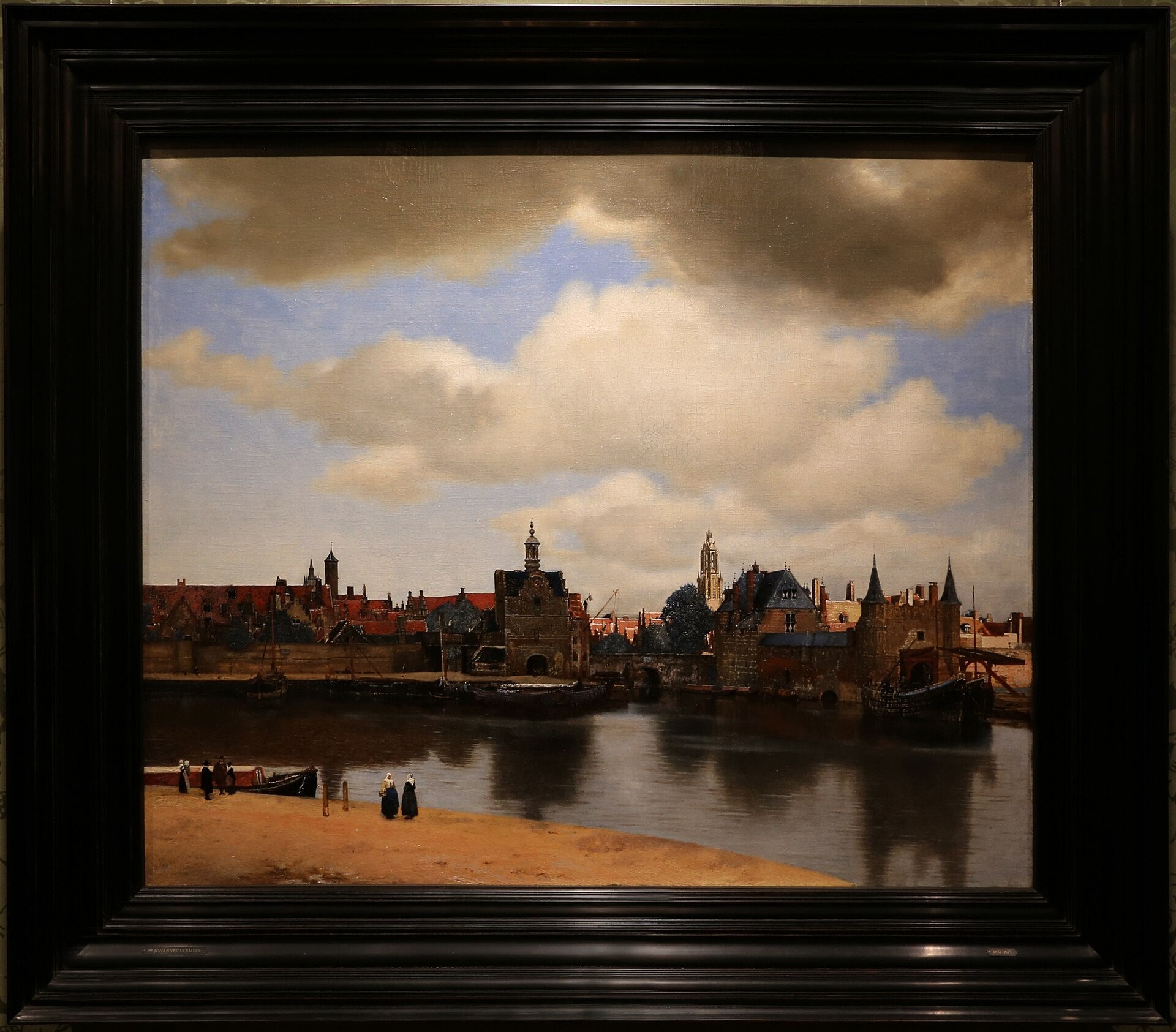 Pohled na Delft - Johannes Vermeer