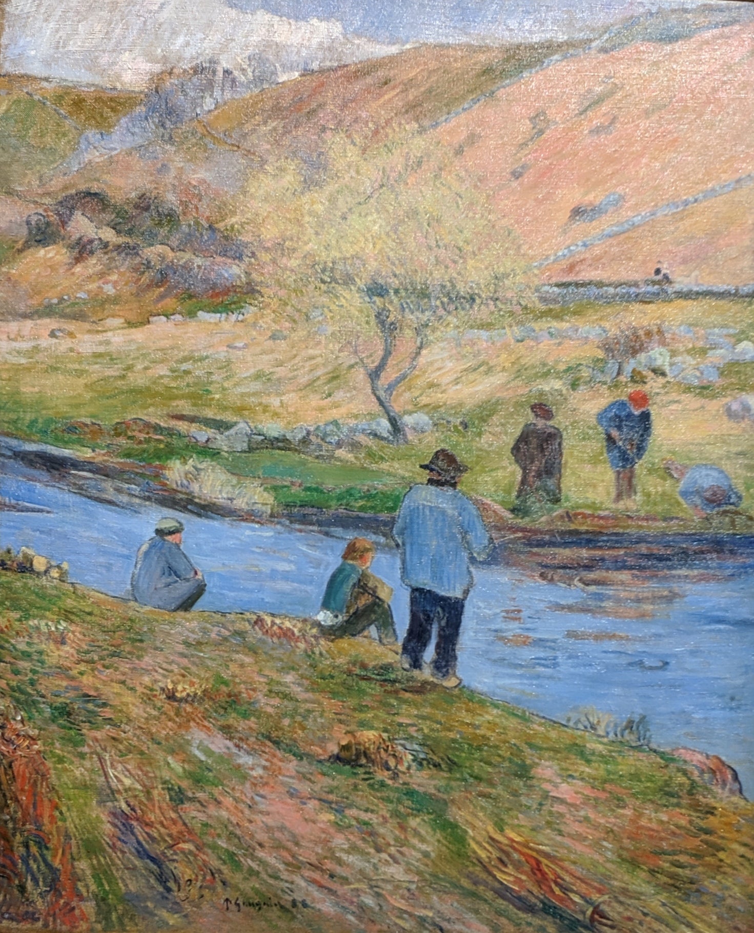 Bretaňští rybáři - Paul Gauguin