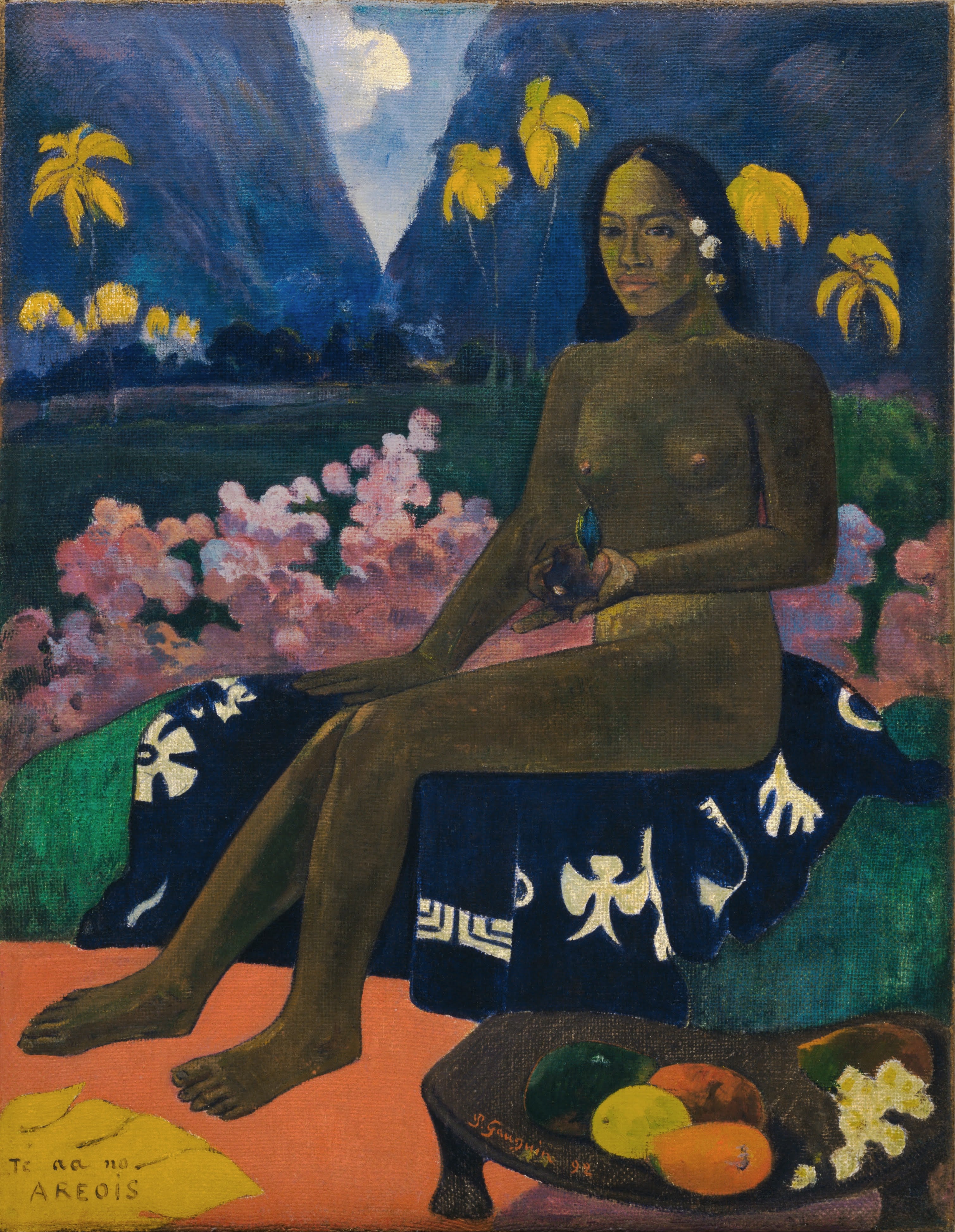 Reproduction du tableau « Thé aa no areois - Paul Gauguin » par Alpha Reproduction en peinture à l’huile