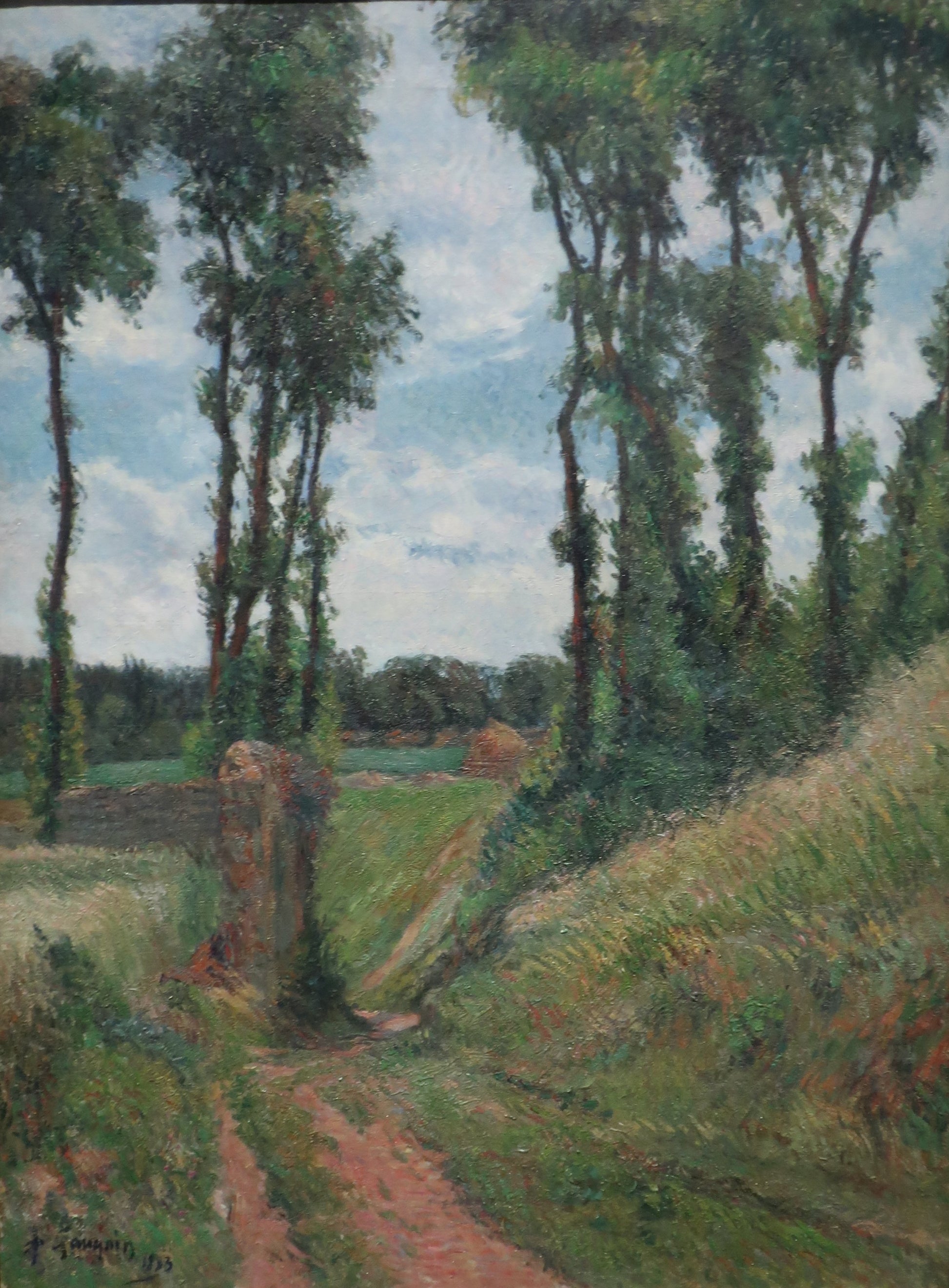 Cesta k topolům, Osny - Paul Gauguin