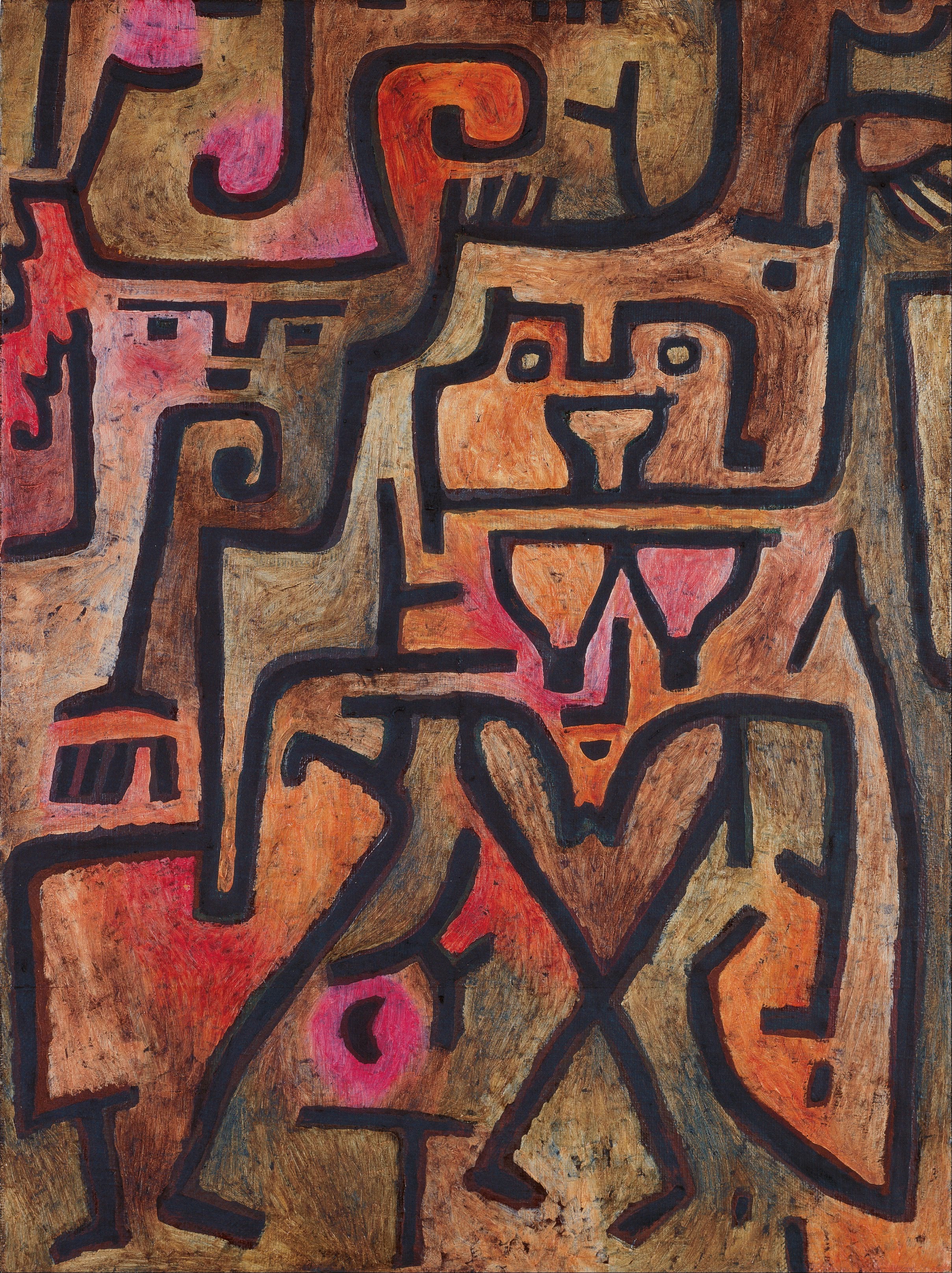 Lesní čarodějnice - Paul Klee