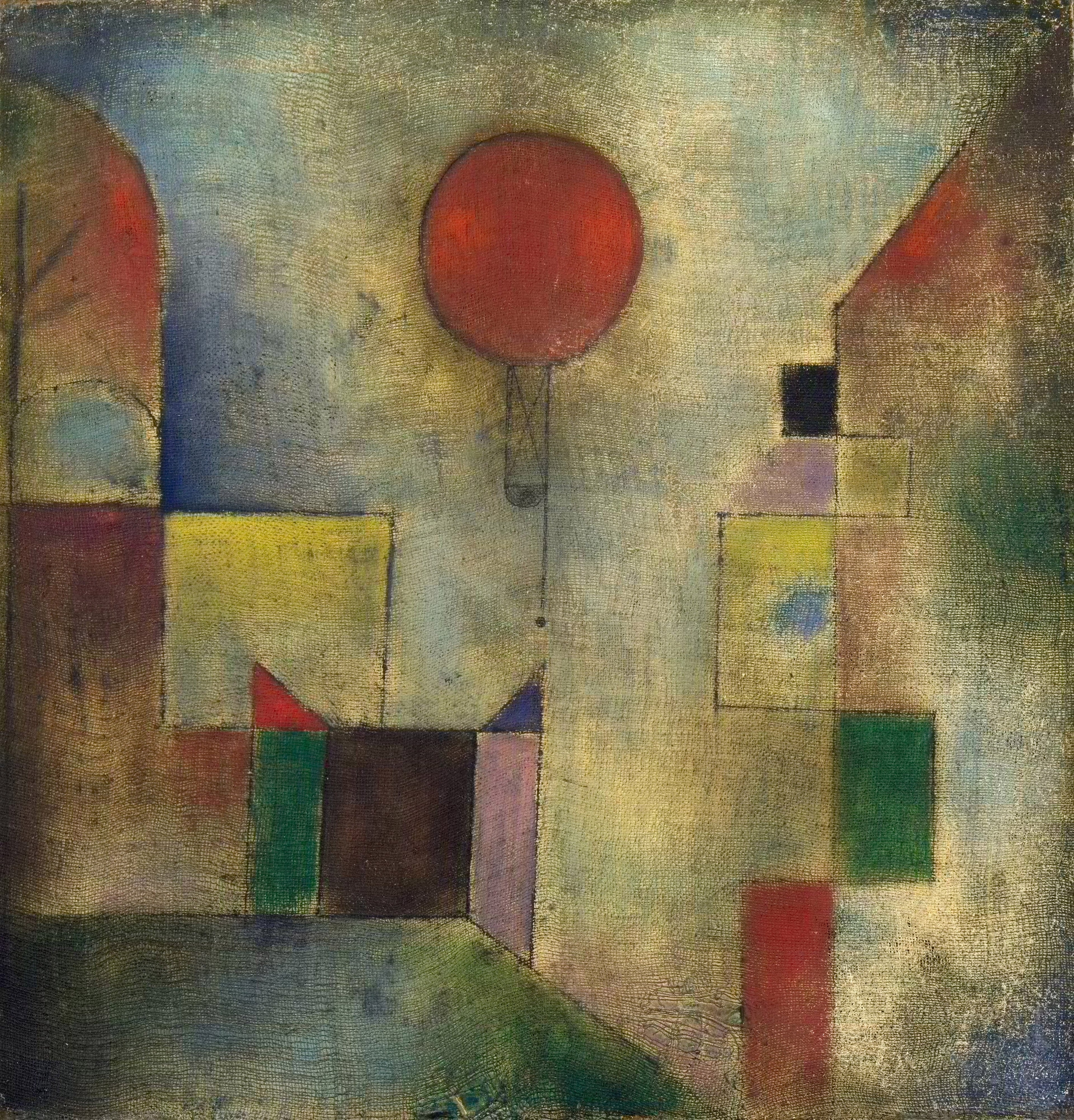 Červený balón - Paul Klee