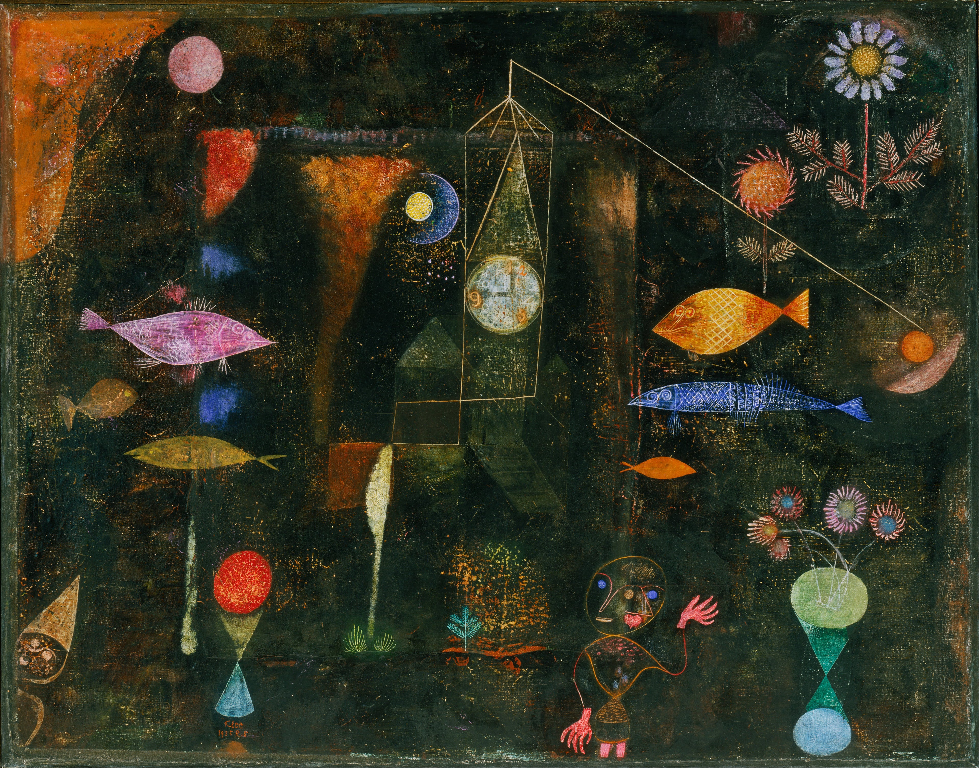 Kouzlo ryb - Paul Klee