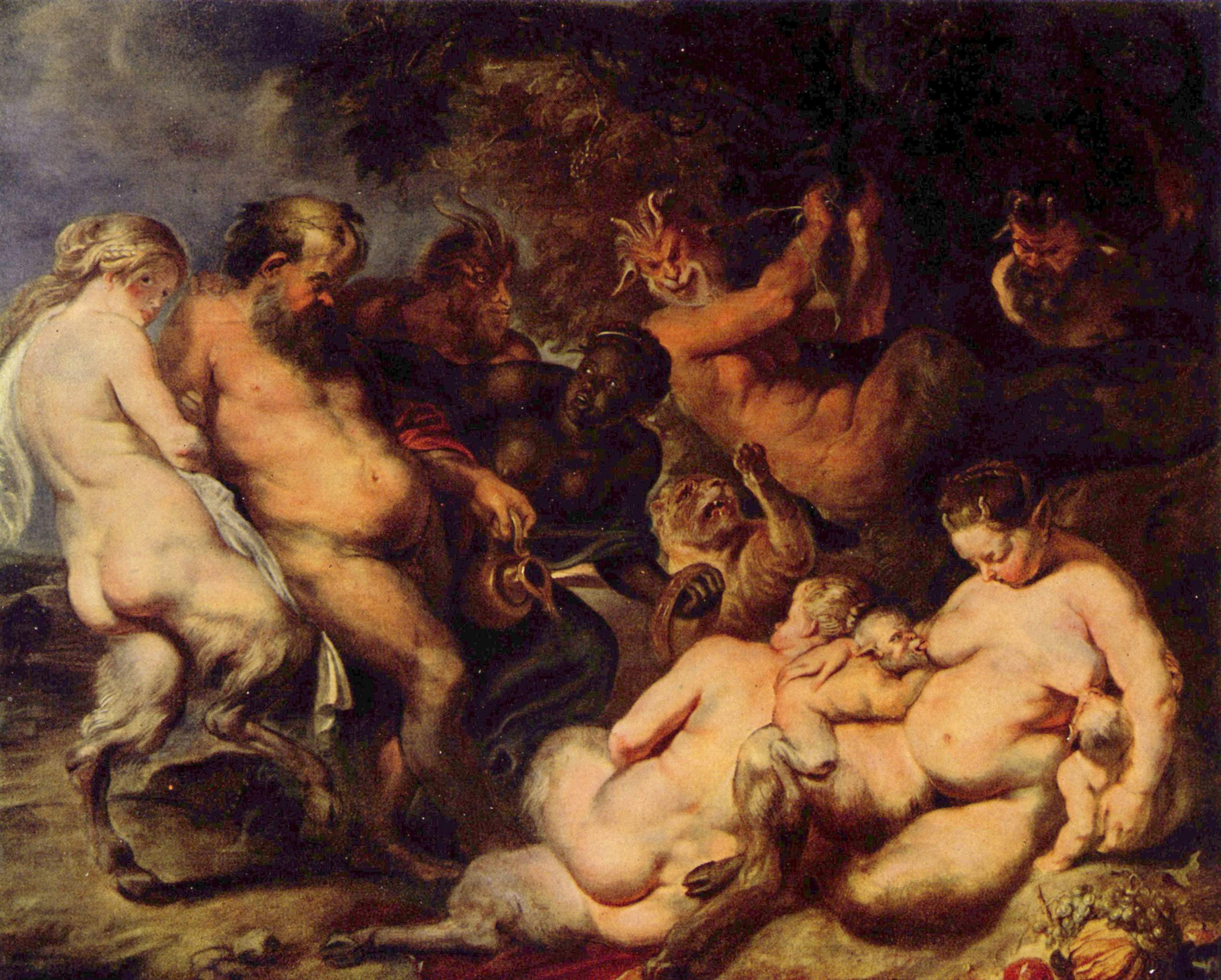 bacchanales - Peter Paul Rubens