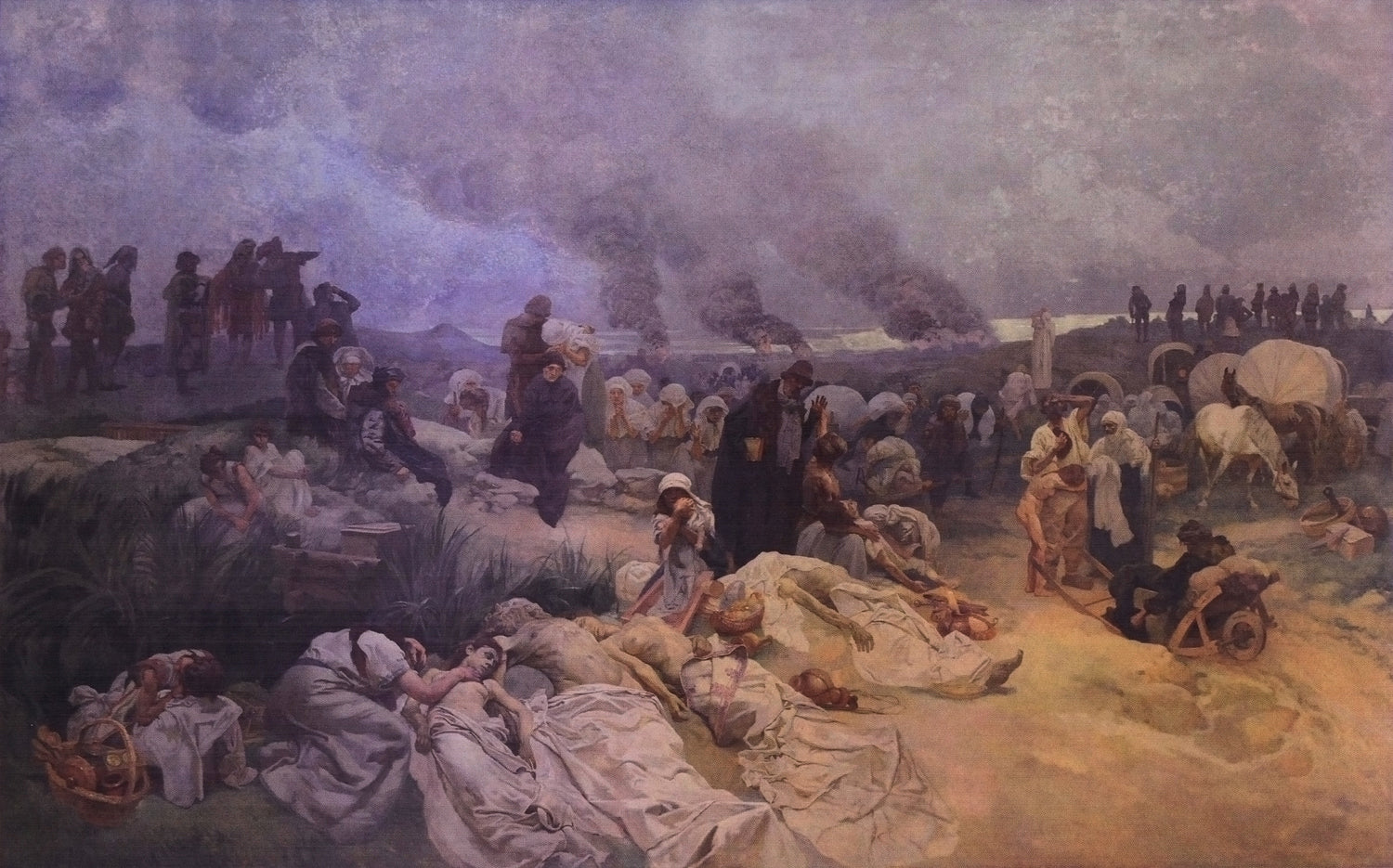 Petr Chelčický ve Vodňanech - Alphonse Mucha