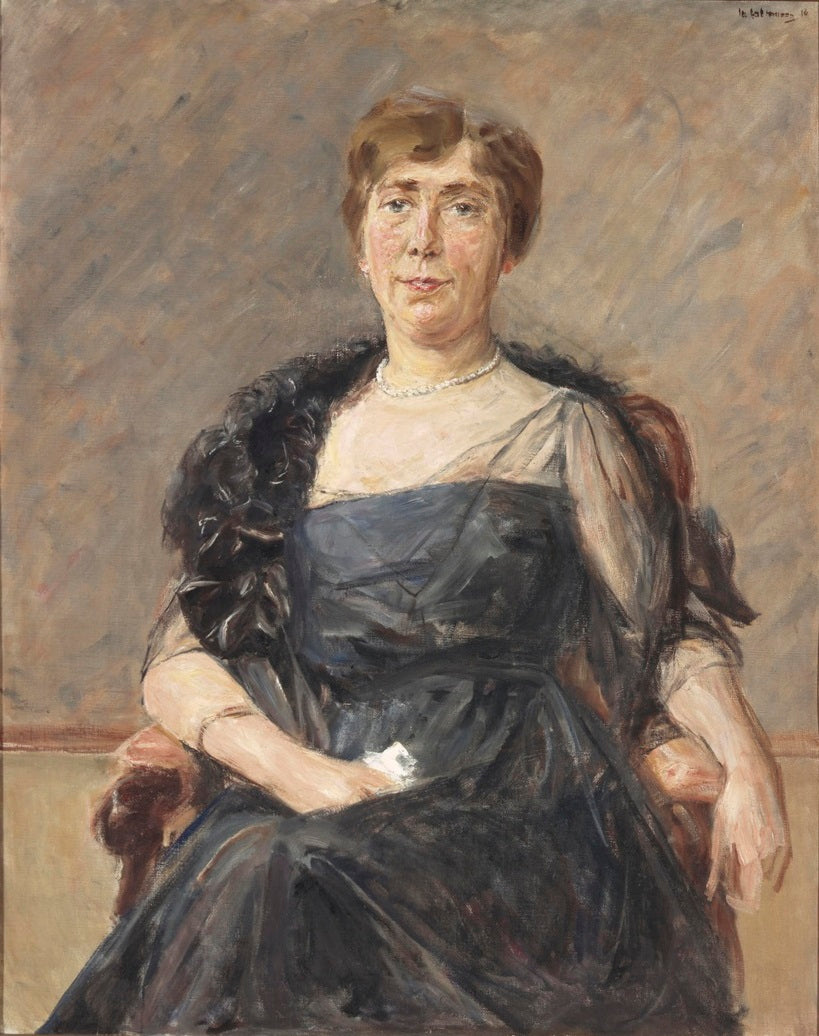 Portrét Jeanette Cornelie A. Onnes van Nijenrode-Cockuijt (1883-1936) - Max Liebermann