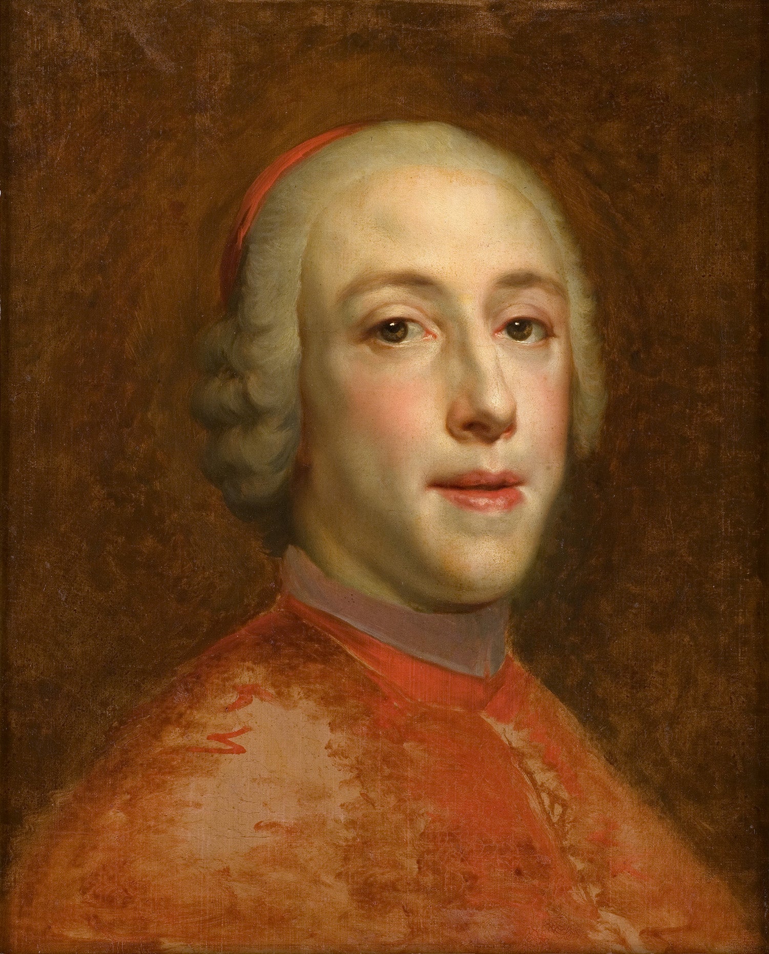 Portrait de Henri Édouard Stuart, cardinal duc d'Yorck - Anton Raphael Mengs