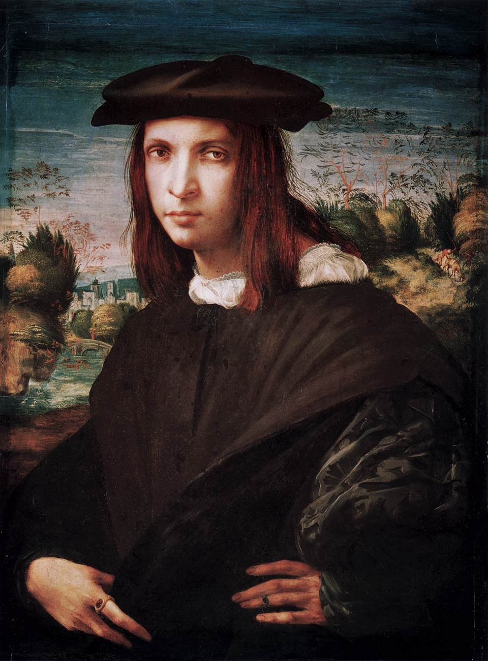 Portrait d'un jeune homme - Rosso Fiorentino