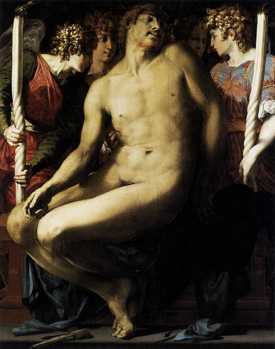 Le Christ parmi les Anges - Rosso Fiorentino