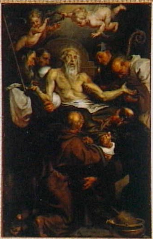 La mort de saint Antoine Abbé - Peter Paul Rubens