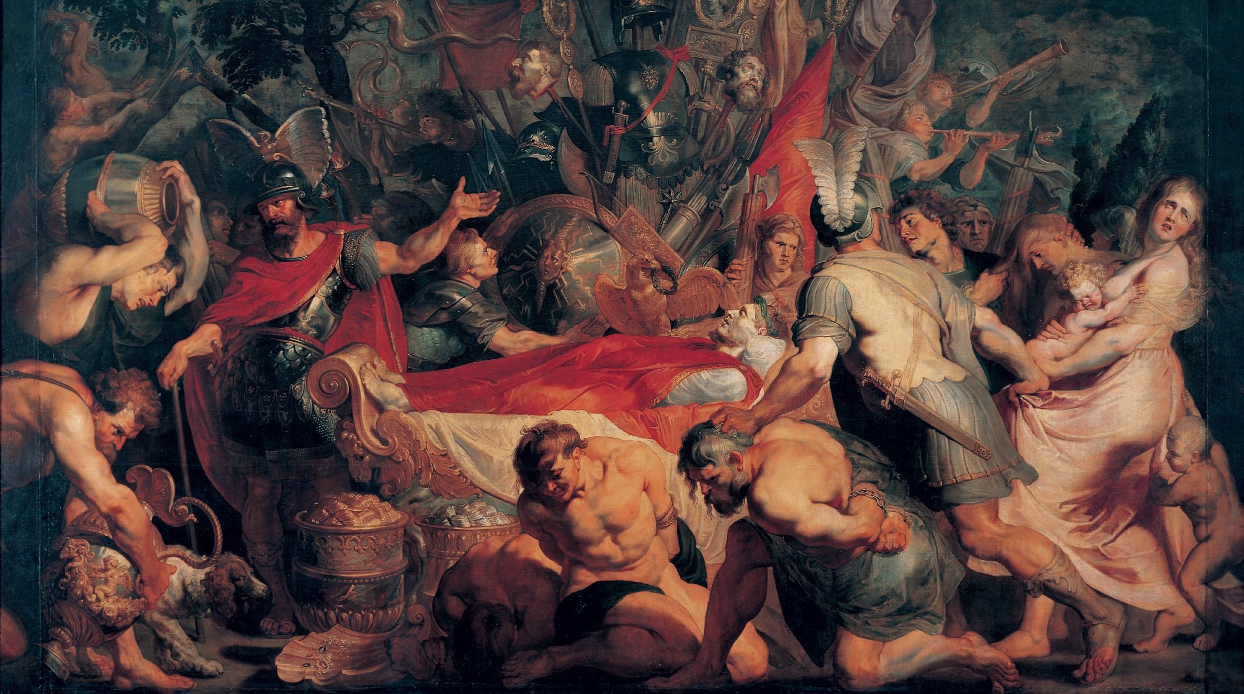 Les funérailles de Decius Mus - Peter Paul Rubens