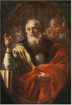 Saint Simplicius - Francesco Solimena
