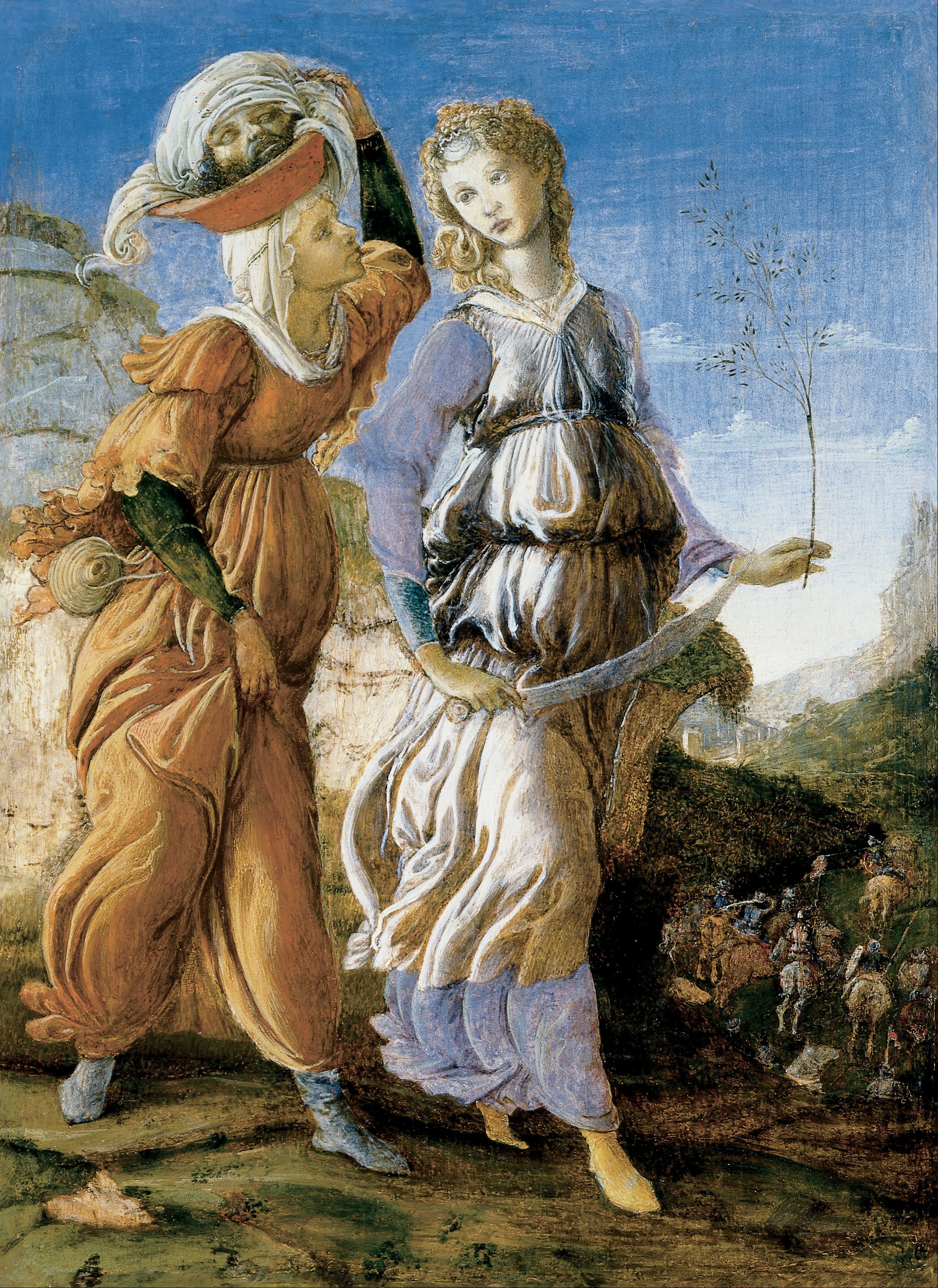 Návrat Judy k Betulii - Sandro Botticelli