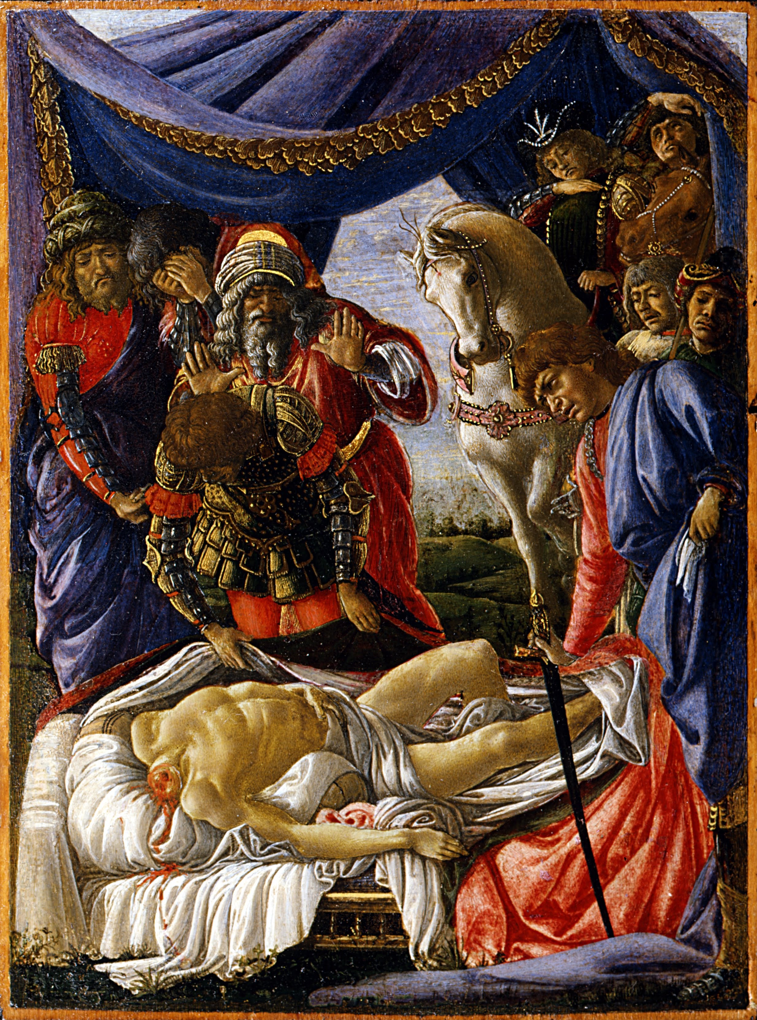 Objev těla Holoferna - Sandro Botticelli