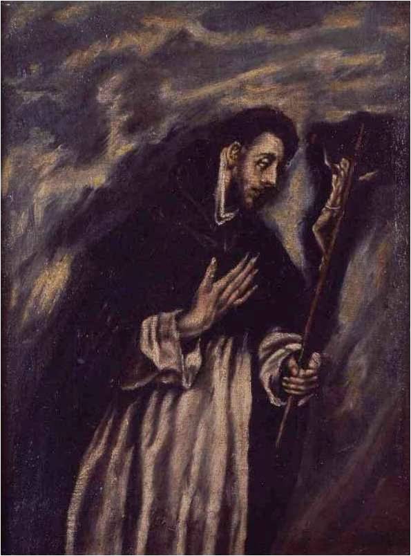 Saint Dominique en prière - El Greco