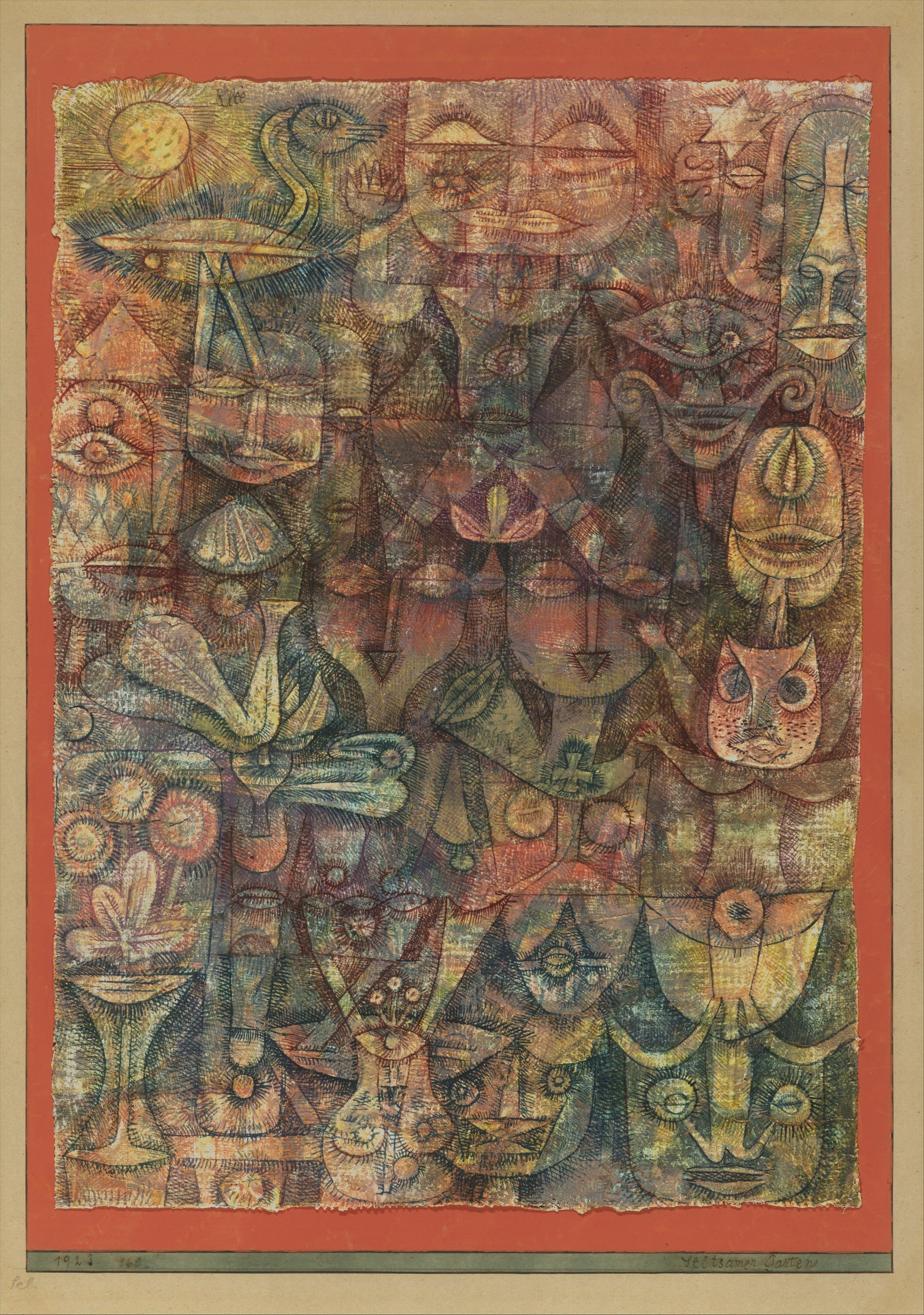 Podivná zahrada - Paul Klee