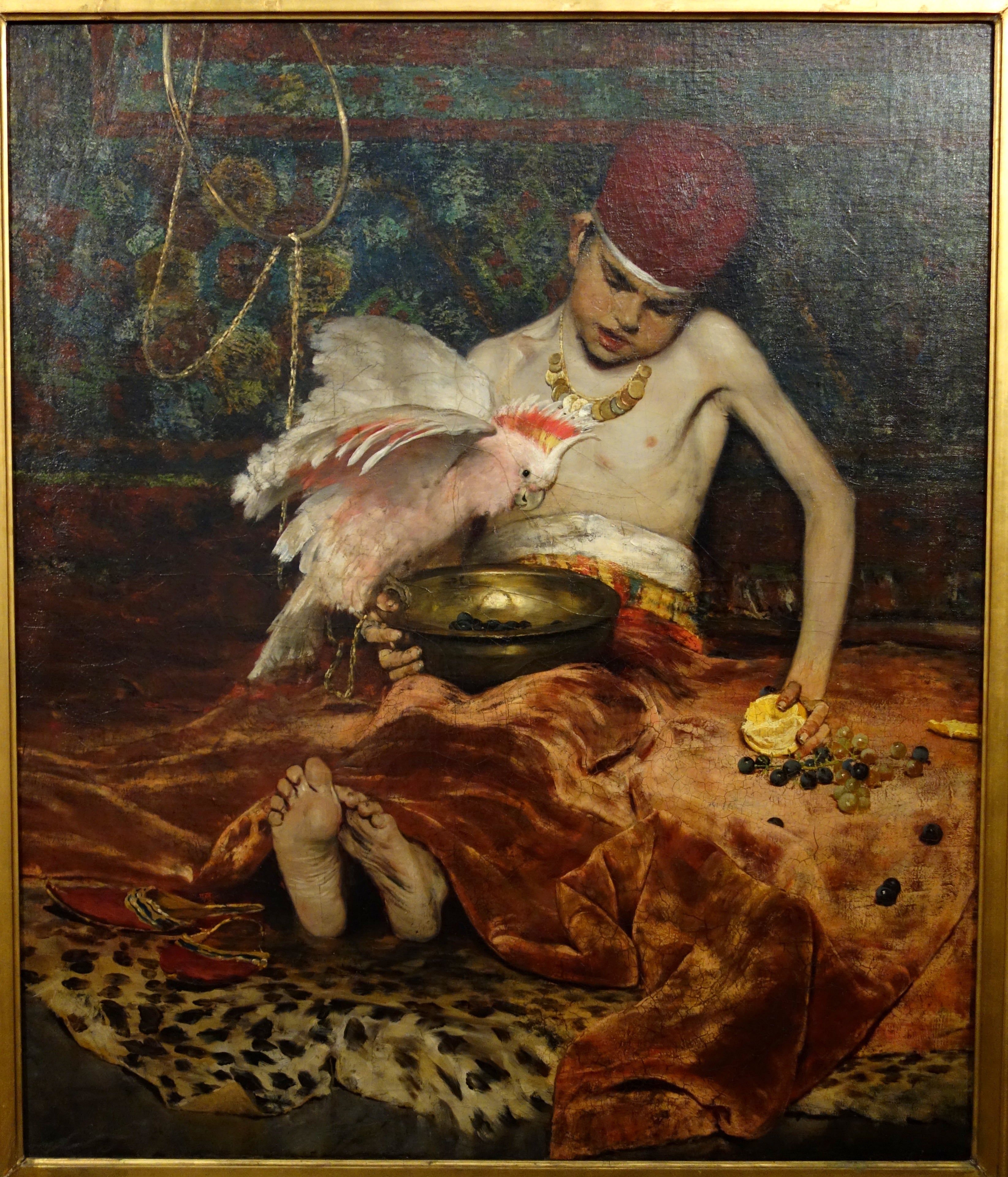 La page turque (Intrusion inattendue) - William Merritt Chase