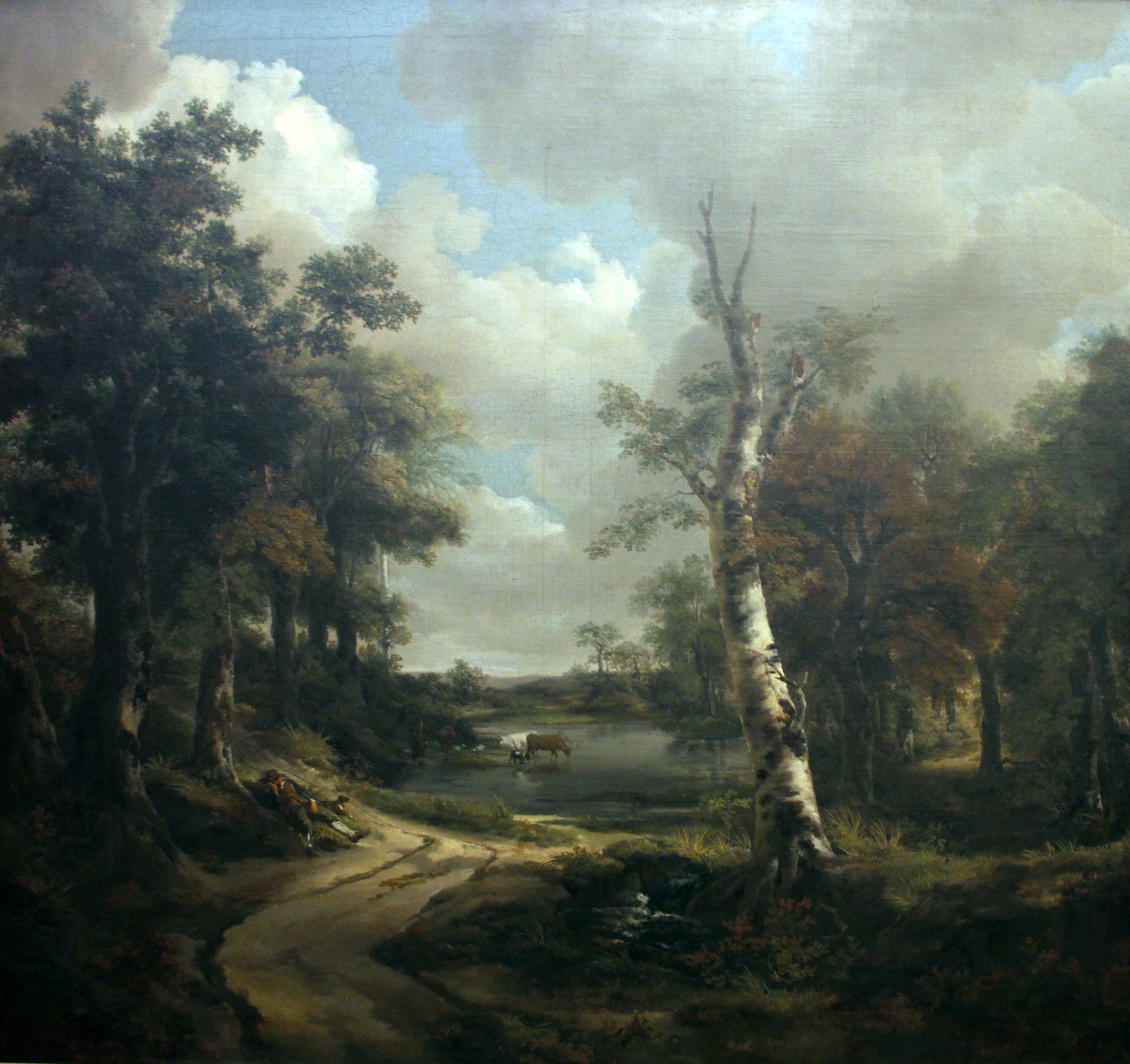 Parc Drinkstone (bois de Cornard ?) - Thomas Gainsborough