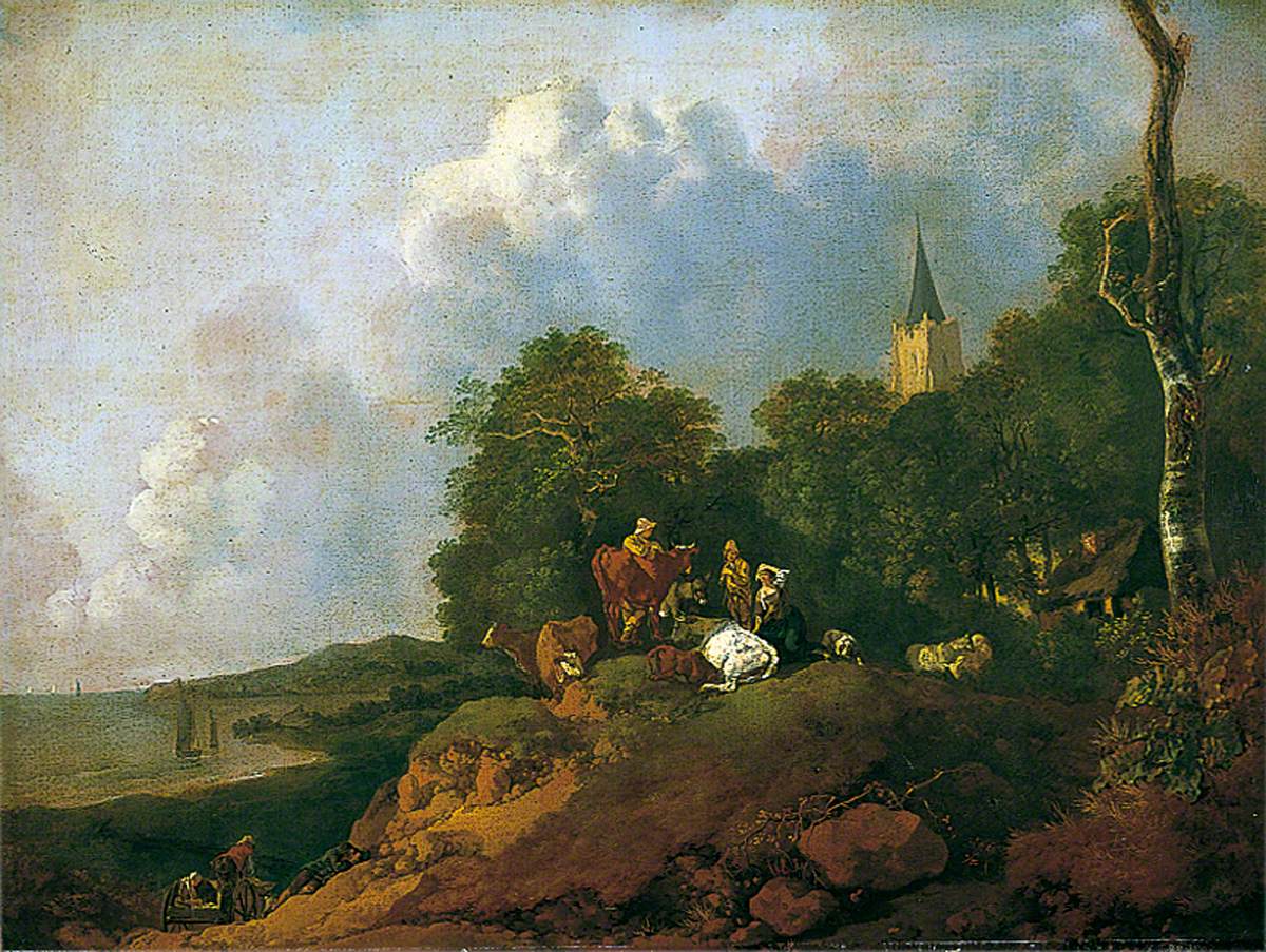 Vue près de la côte - Thomas Gainsborough